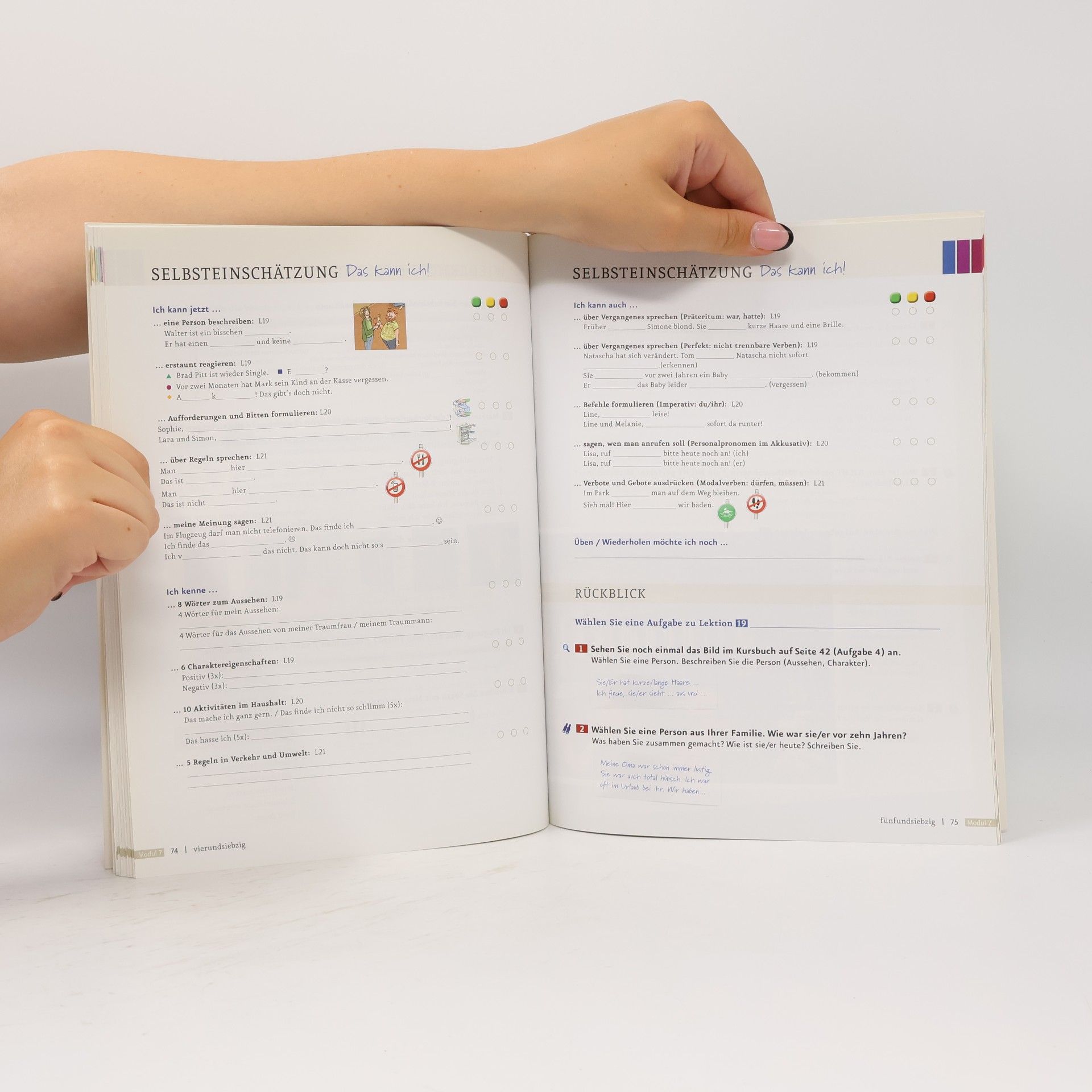 Sabine Glas Peters Menschen : Deutsch als Fremdsprache : Arbeitsbuch. A1.2