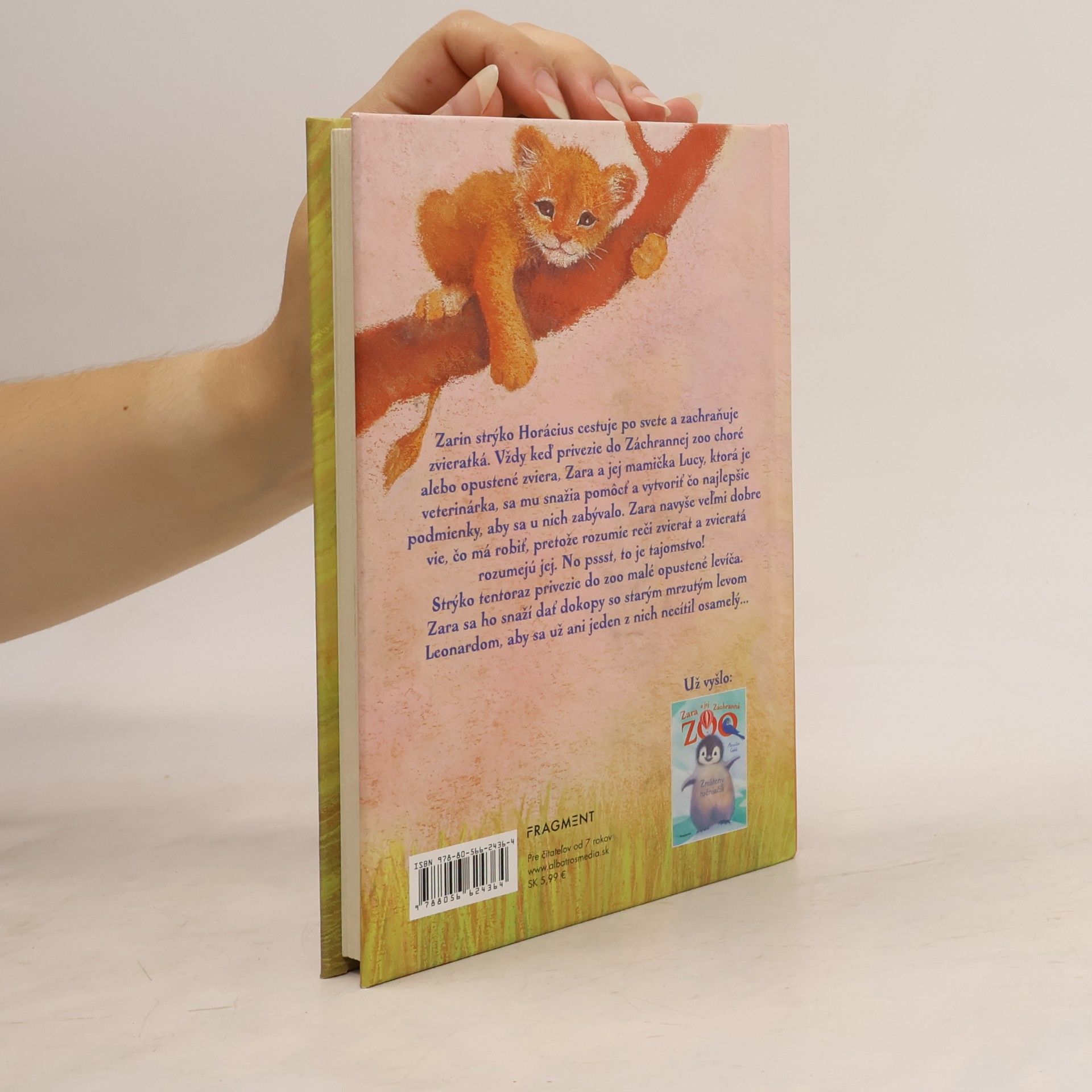 Amelia Cobb Zara a jej Záchranná zoo - Osamelé levíča