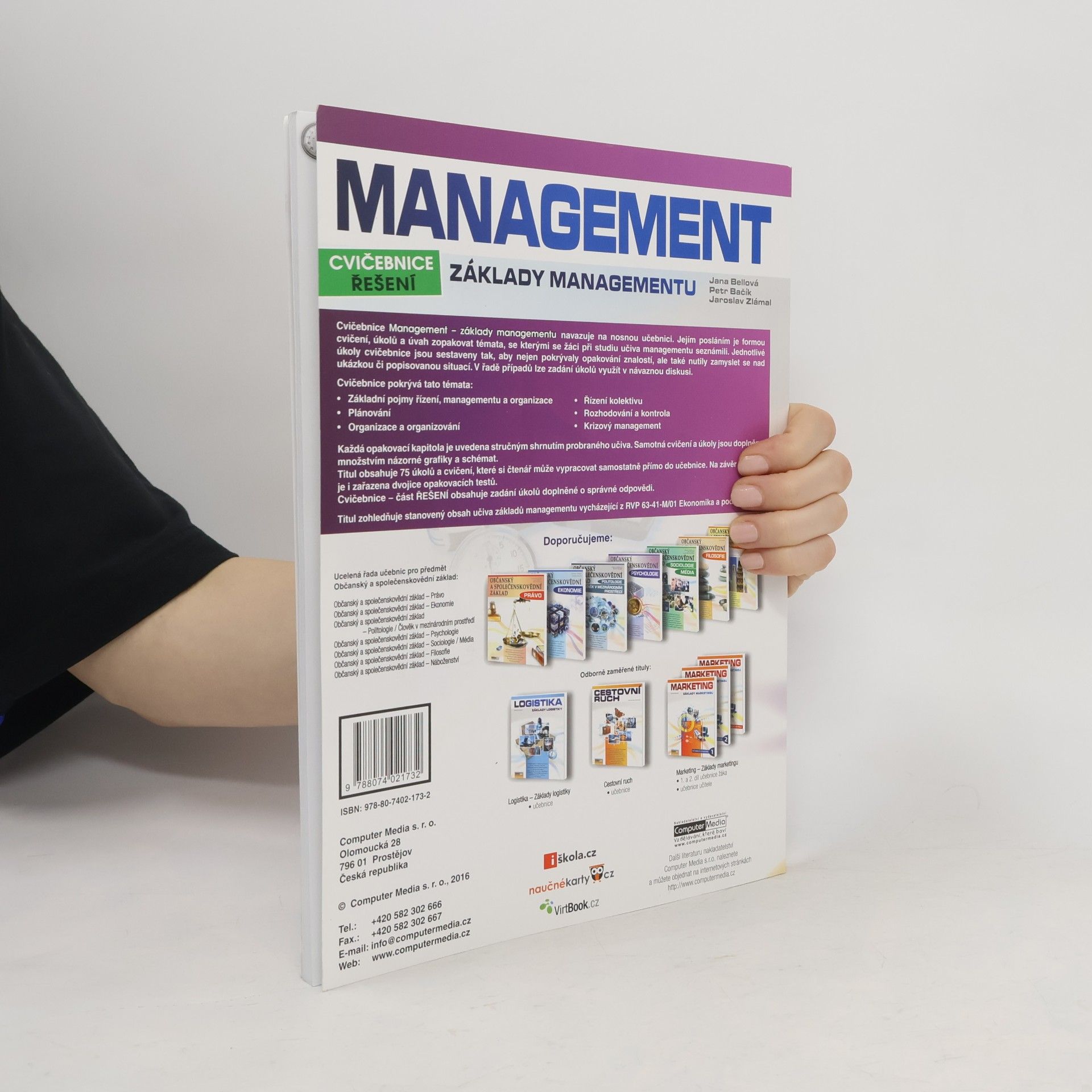 Jana Bellová Management. Základy managementu. Cvičebnice