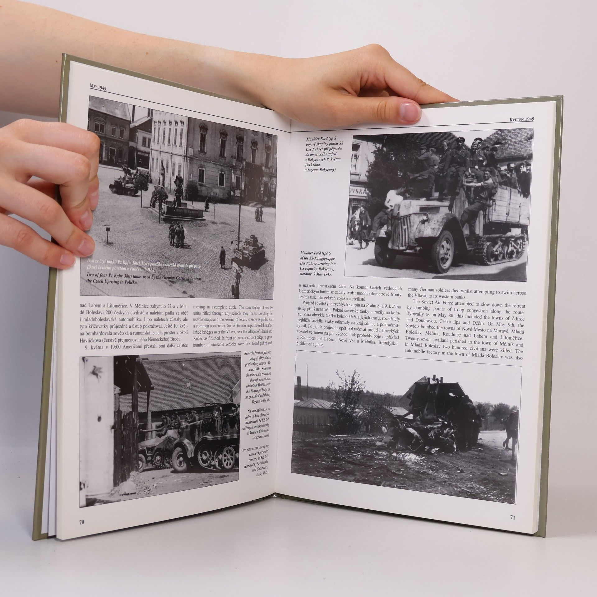 Tomáš Jakl Květen 1945 v českých zemích. Pozemní operace vojsk Osy a Spojenců