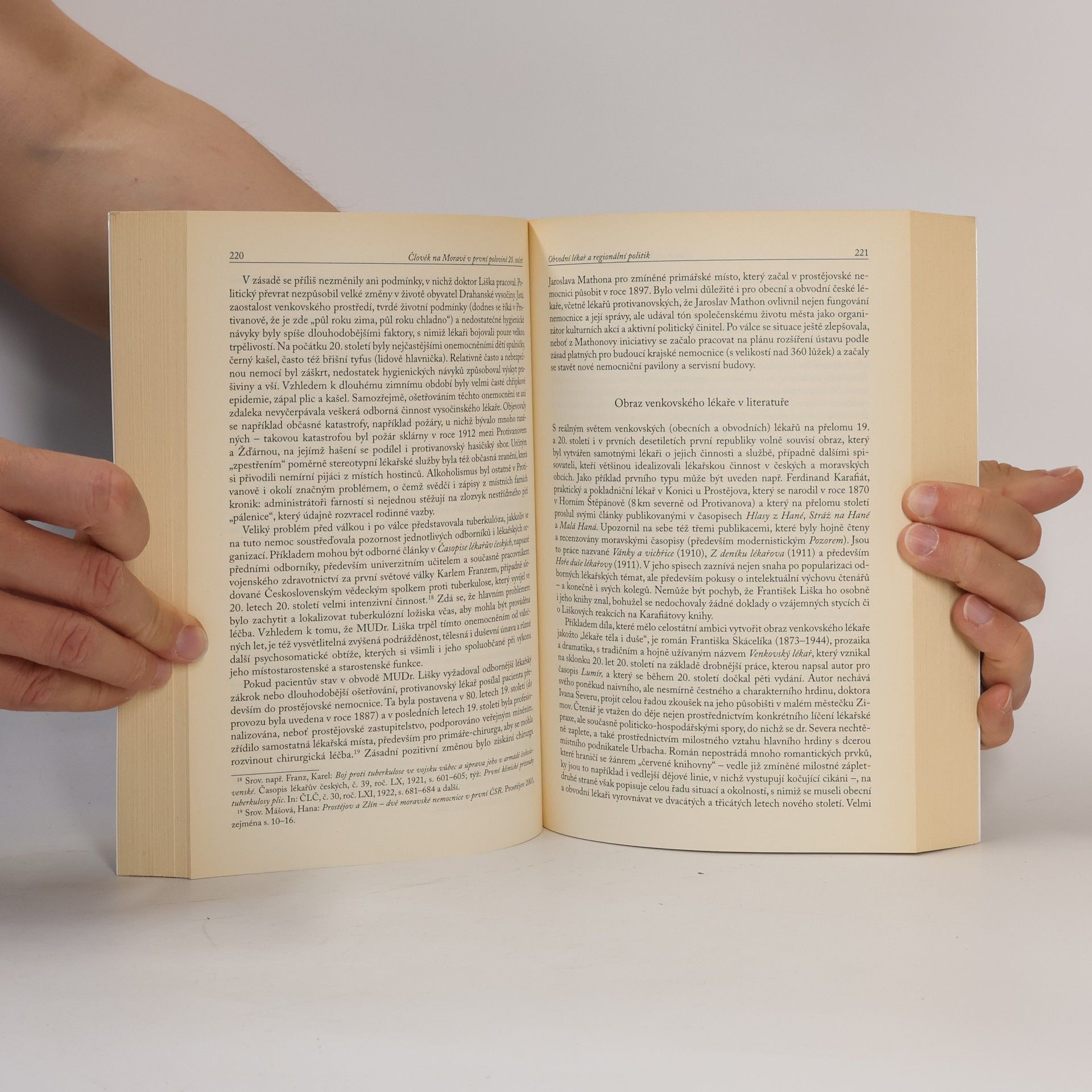 Jiří Hanuš Člověk na Moravě v první polovině 20. století