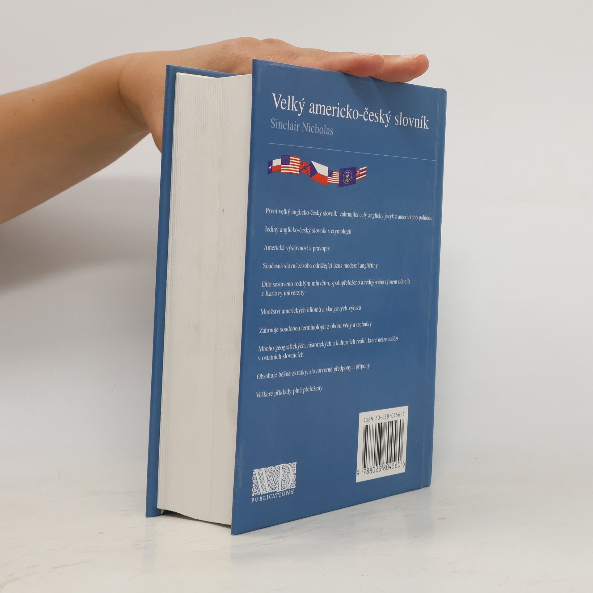 Sinclair Nicholas Velký americko-český slovník = Comprehensive American-Czech dictionary. [A-Z]