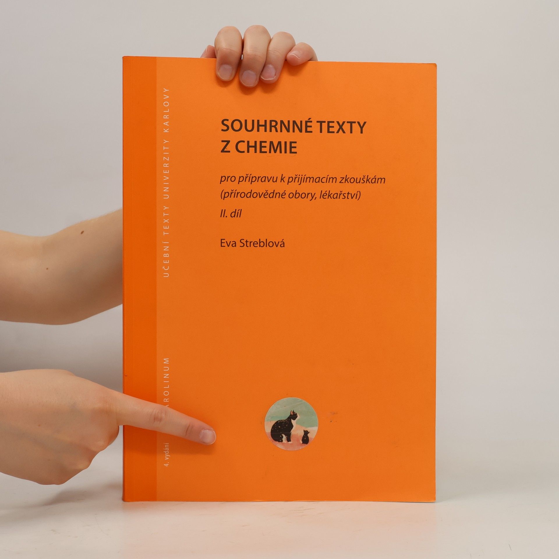 Eva Streblová Souhrnné texty z chemie pro přípravu k přijímacím zkouškám II. díl