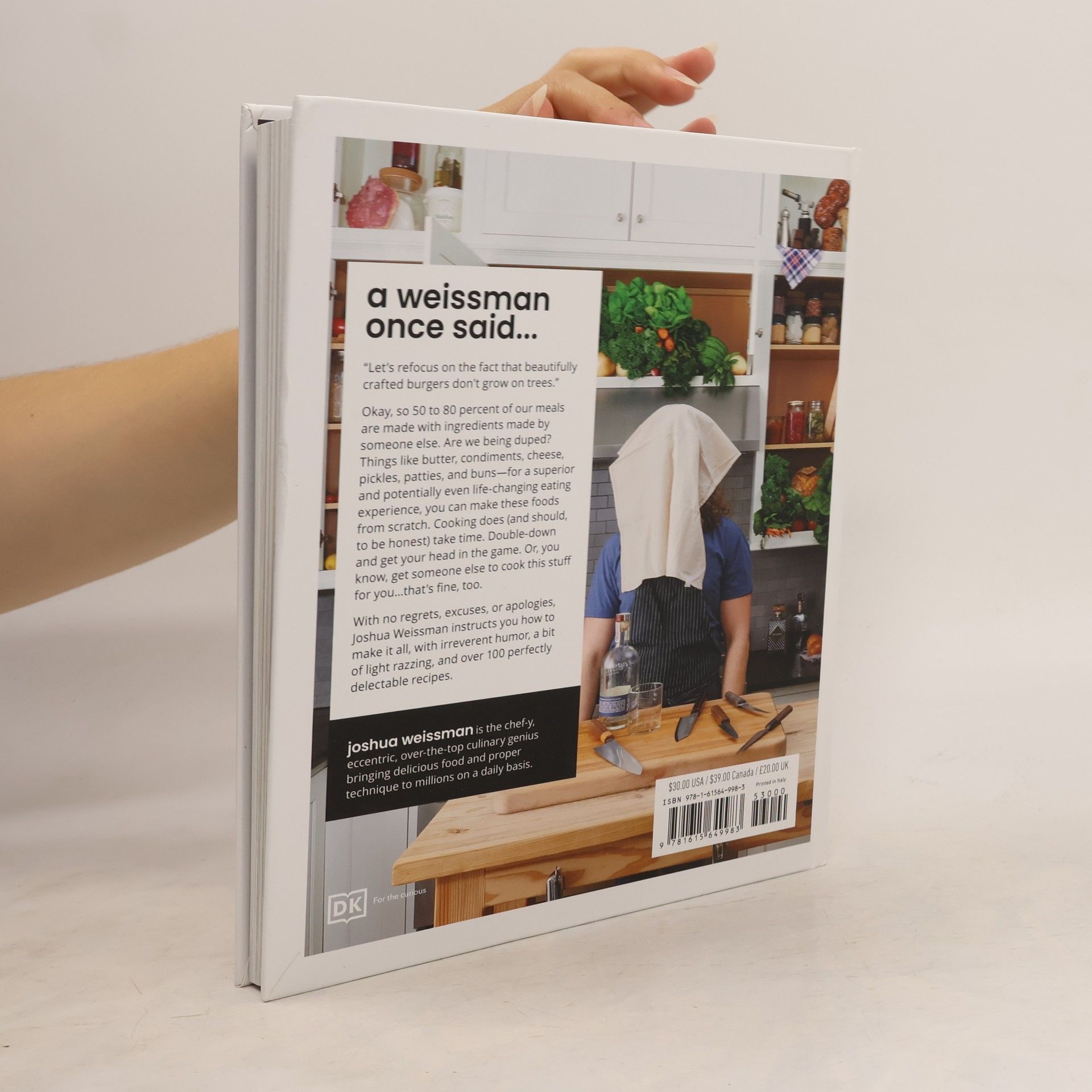 Joshua Weissman Joshua Weissman: An Unapologetic Cookbook