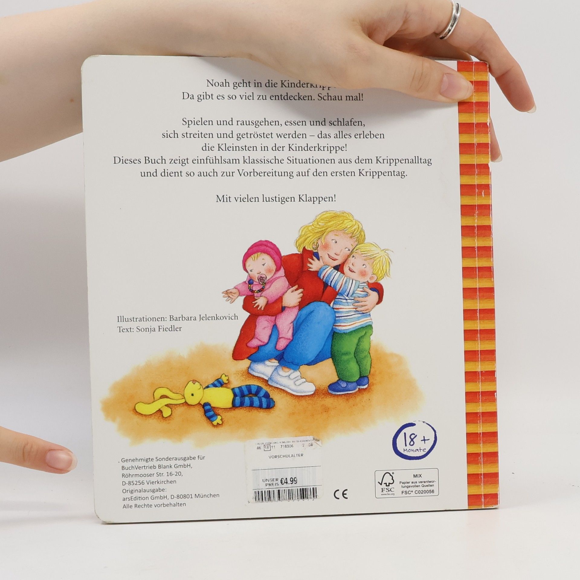 Barbara Jelenkovich Ich gehe in die Kinderkrippe