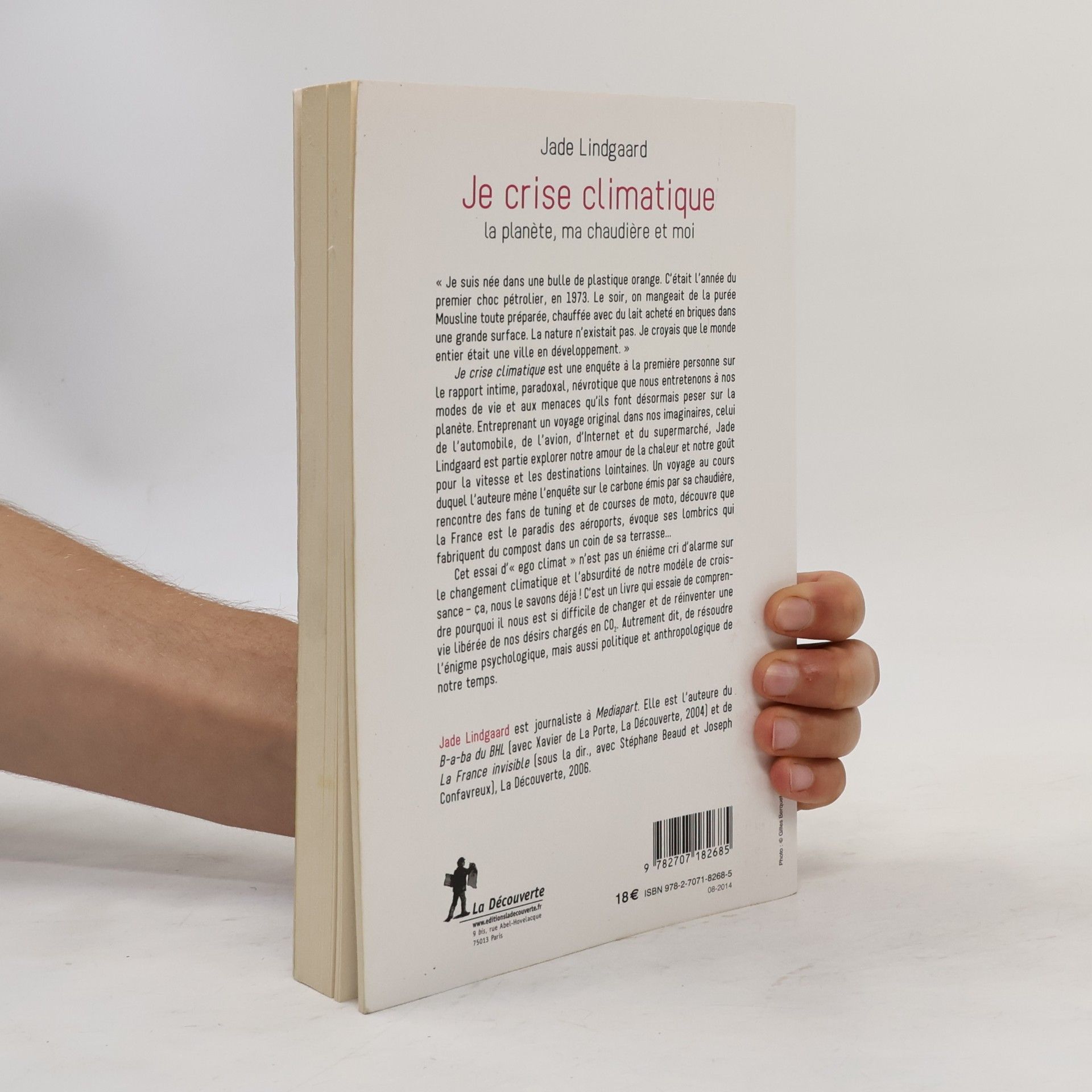 Jade Lindgaard Je crise climatique