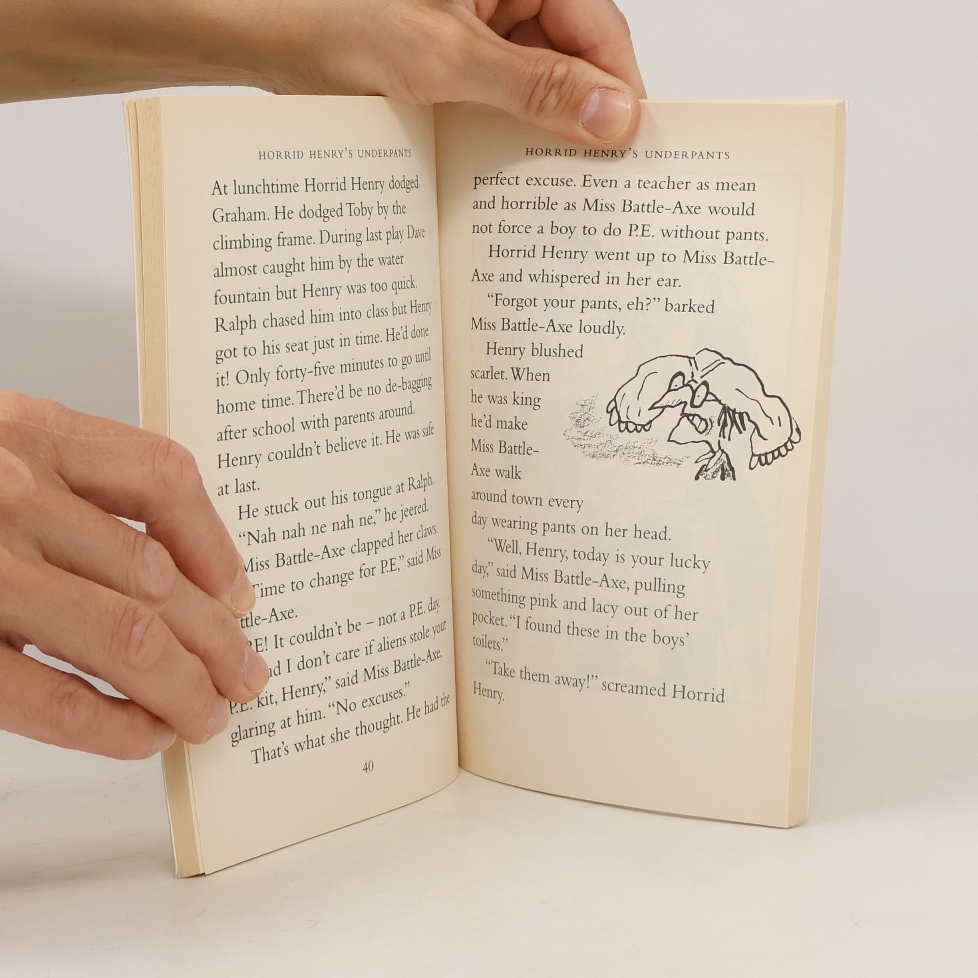 Francesca Simon Horrid Henry's underpants
