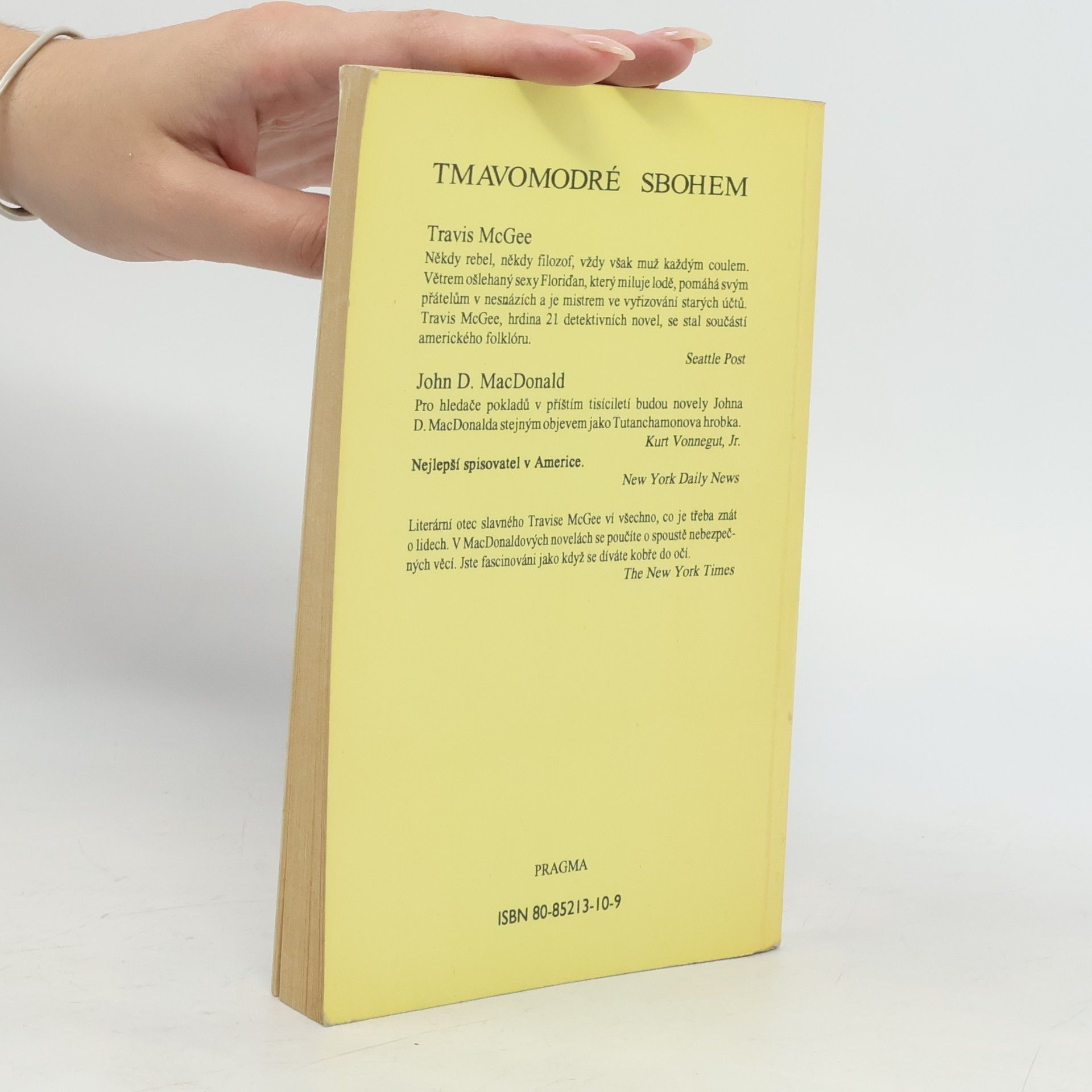 John D. MacDonald Tmavomodré sbohem