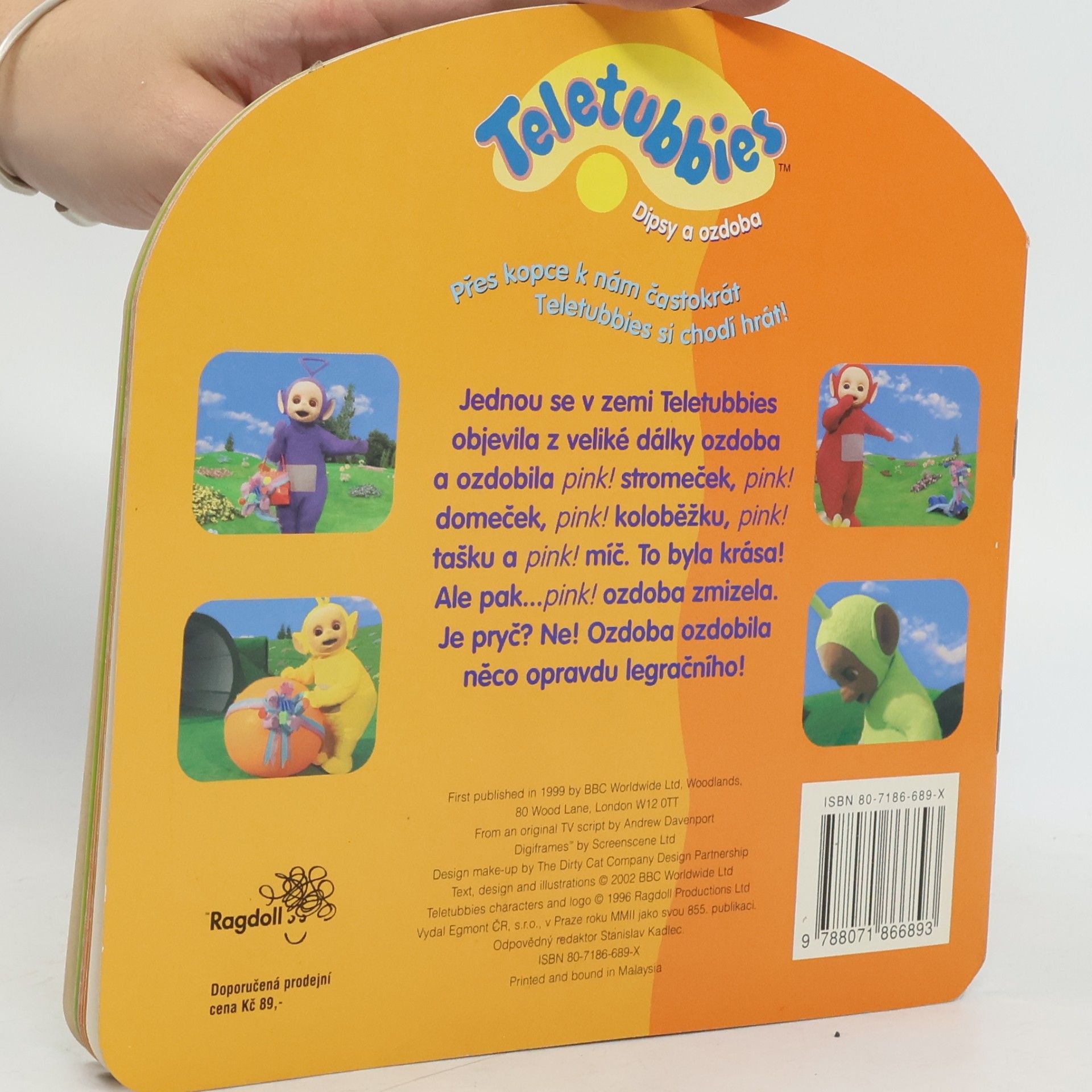 EGMONT s.r.o. Teletubbies - Dipsy a ozdoba