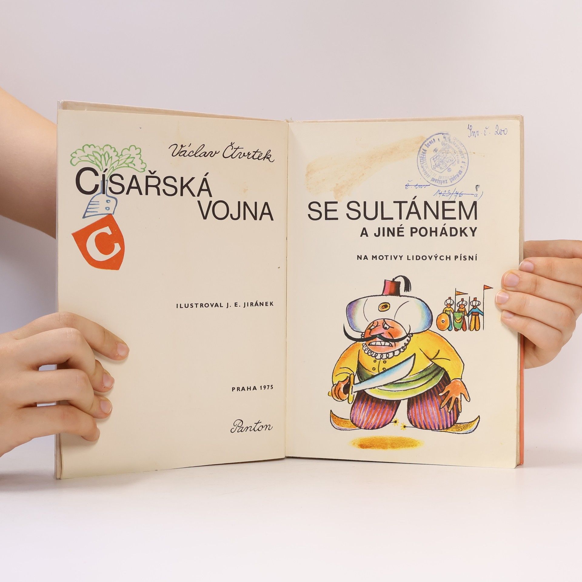Václav Čtvrtek Císařská vojna se sultánem a jiné pohádky