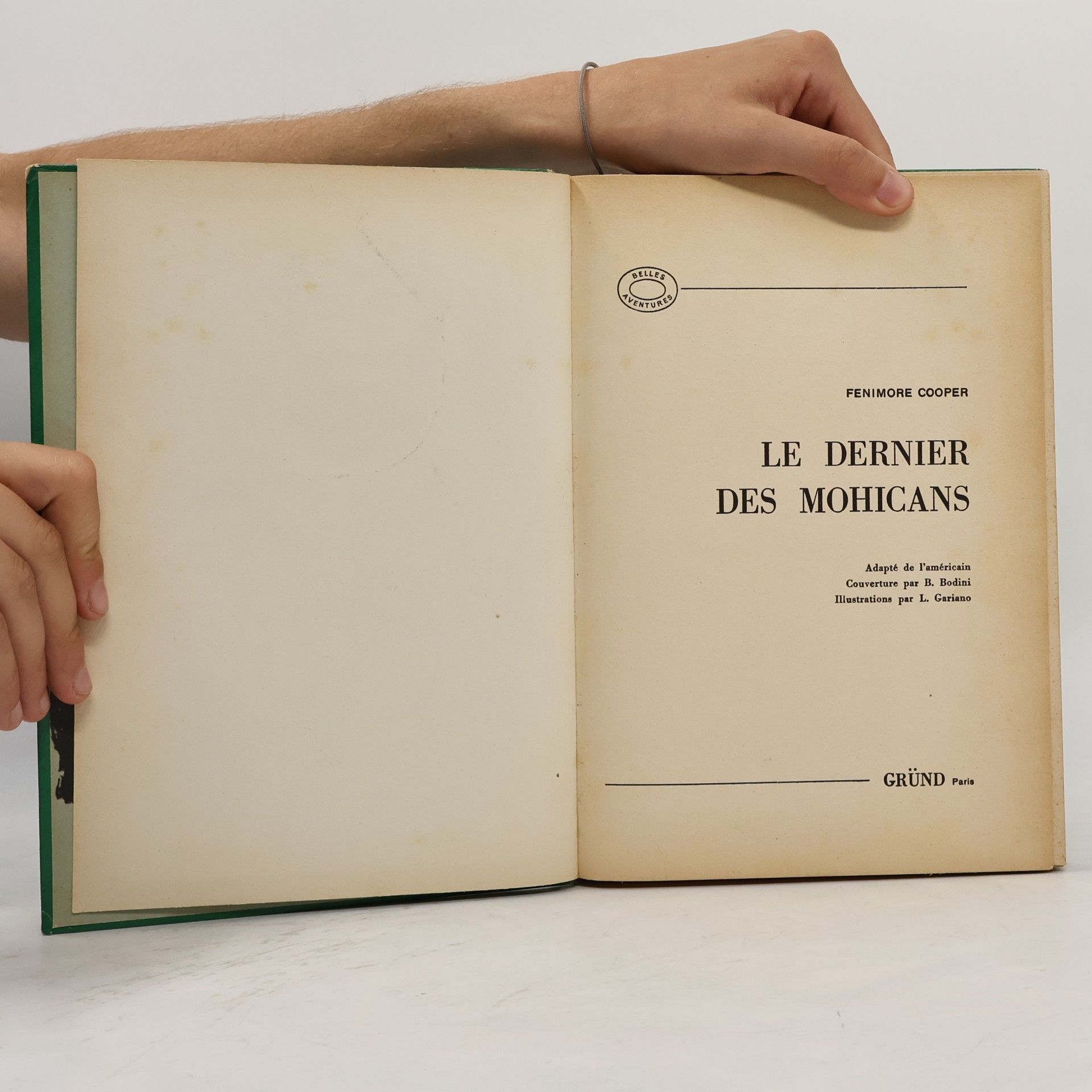 James Fenimore Cooper Le Dernier des Mohicans