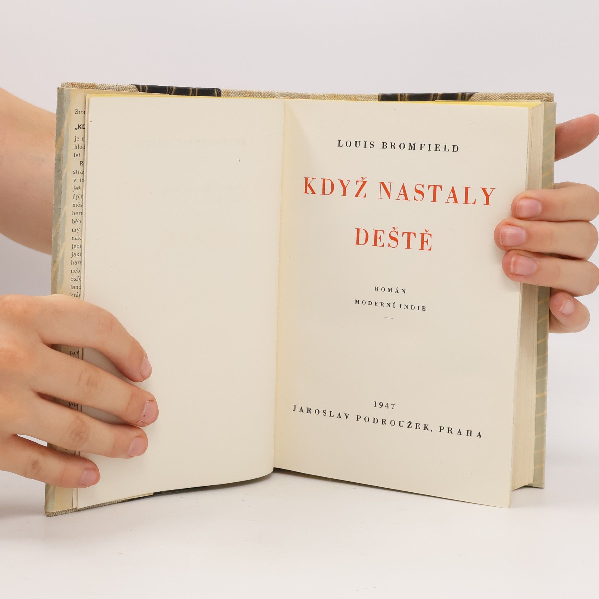 Louis Bromfield Když nastaly deště
