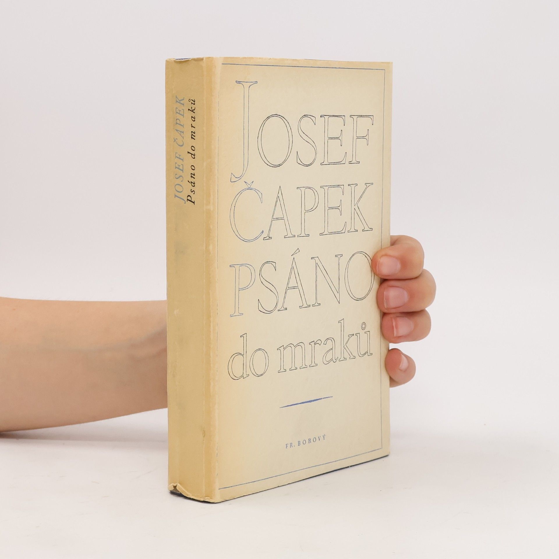 Josef Čapek Psáno do mraků: 1936-1939