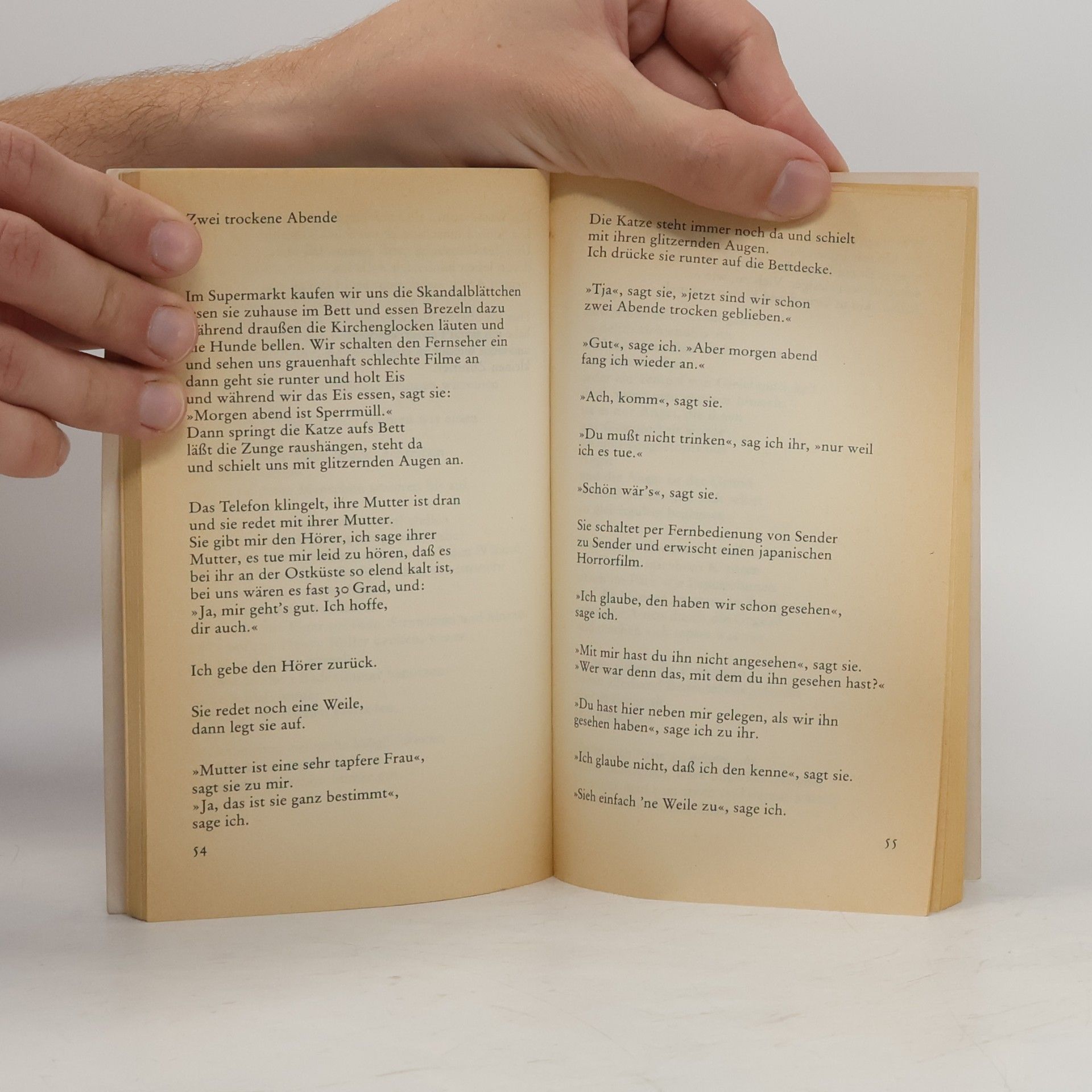 Charles Bukowski Nicht mit sechzig, Honey