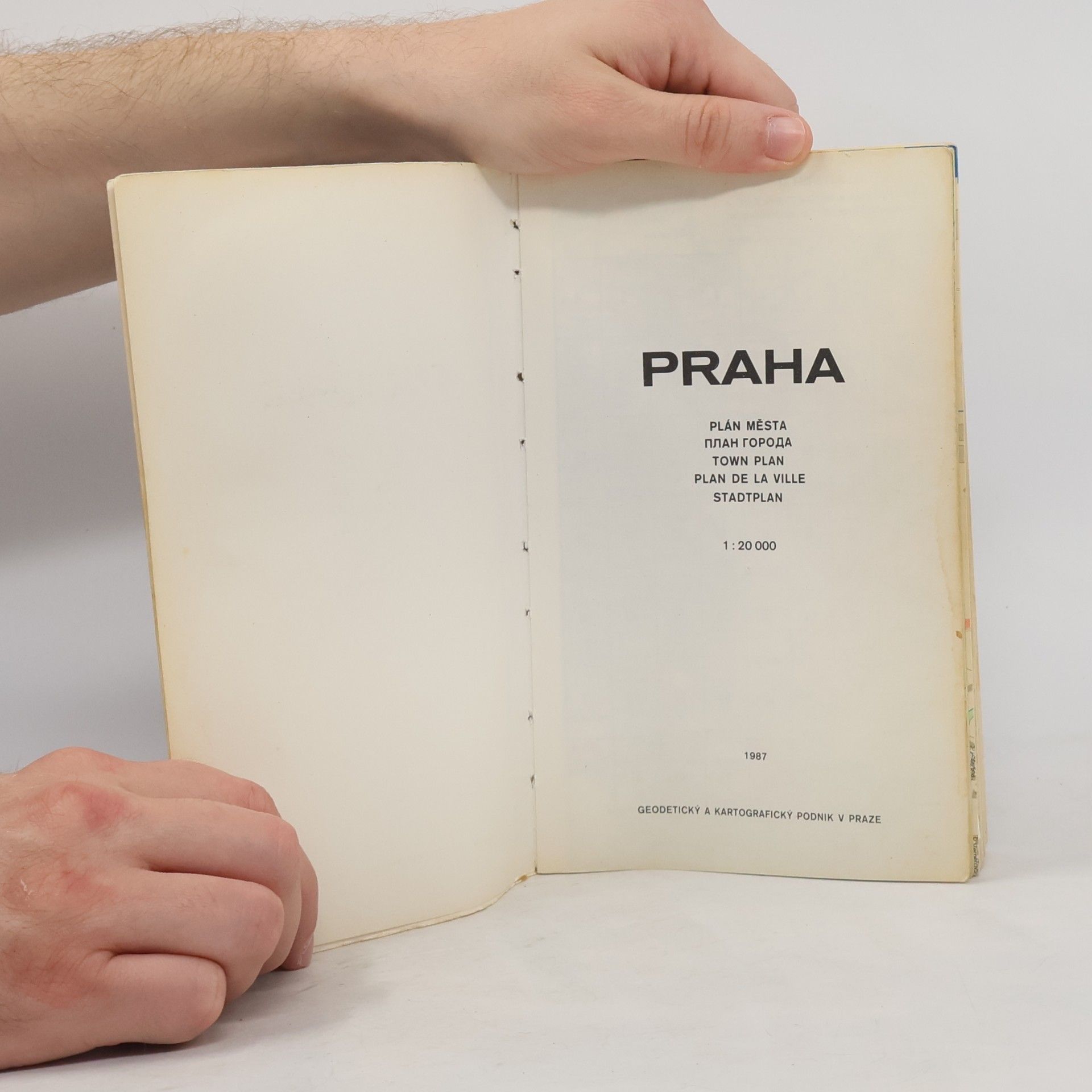 Kolektiv autorů Praha. Plán města. Plan goroda. Town Plan. Plan de la Ville. Stadtplan