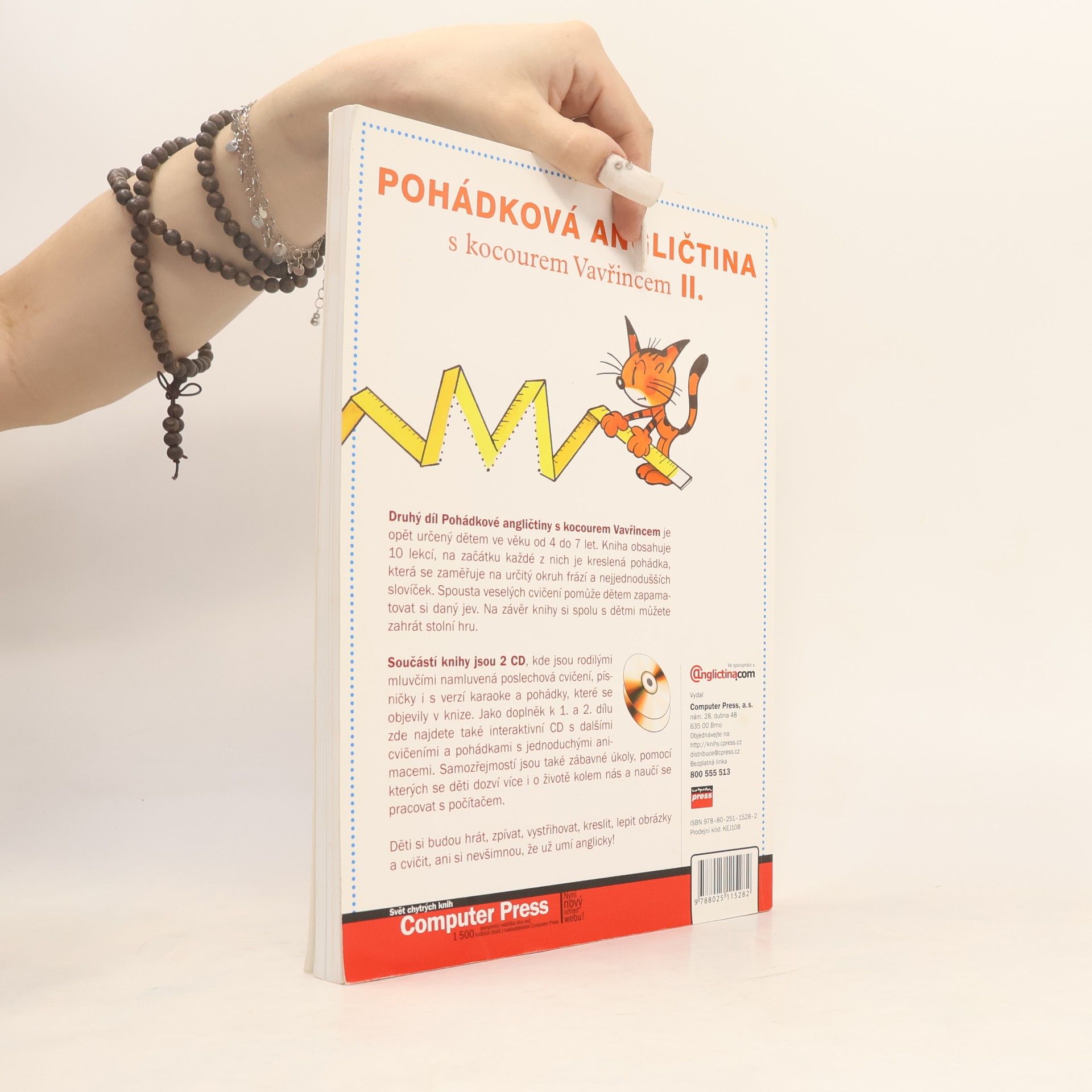 Věra Faltová Pohádková angličtina s kocourem Vavřincem II.
