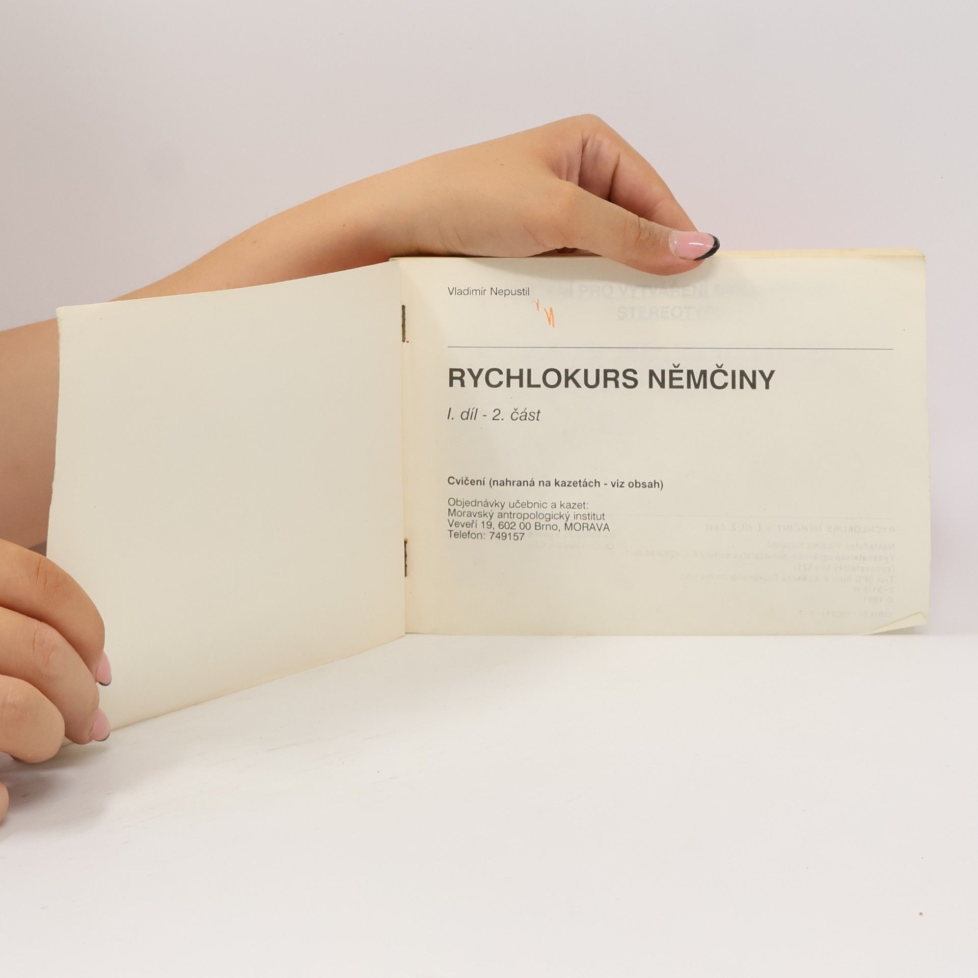Vladimír Nepustil Rychlokurs němčiny 1/2