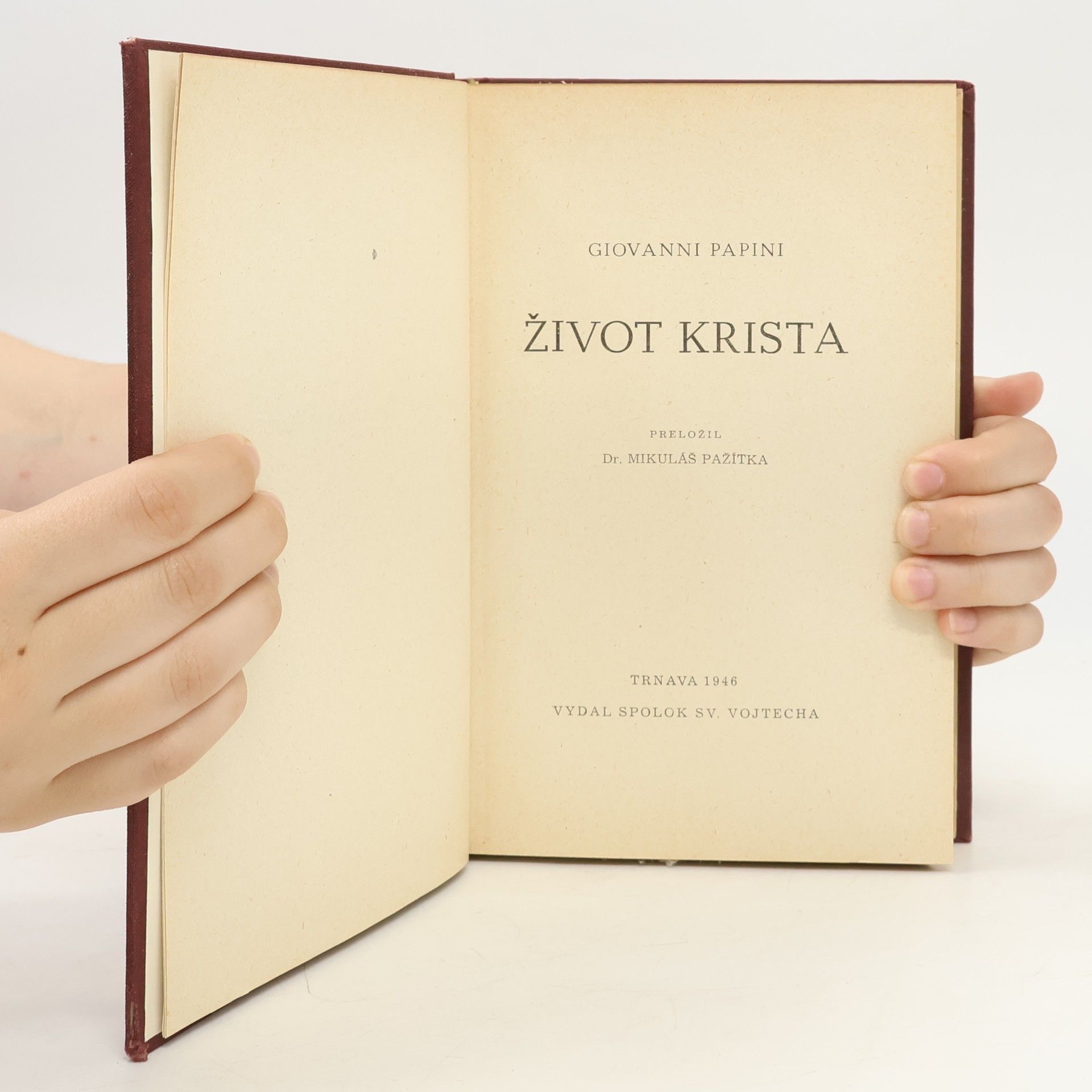 Giovanni Papini Život Krista