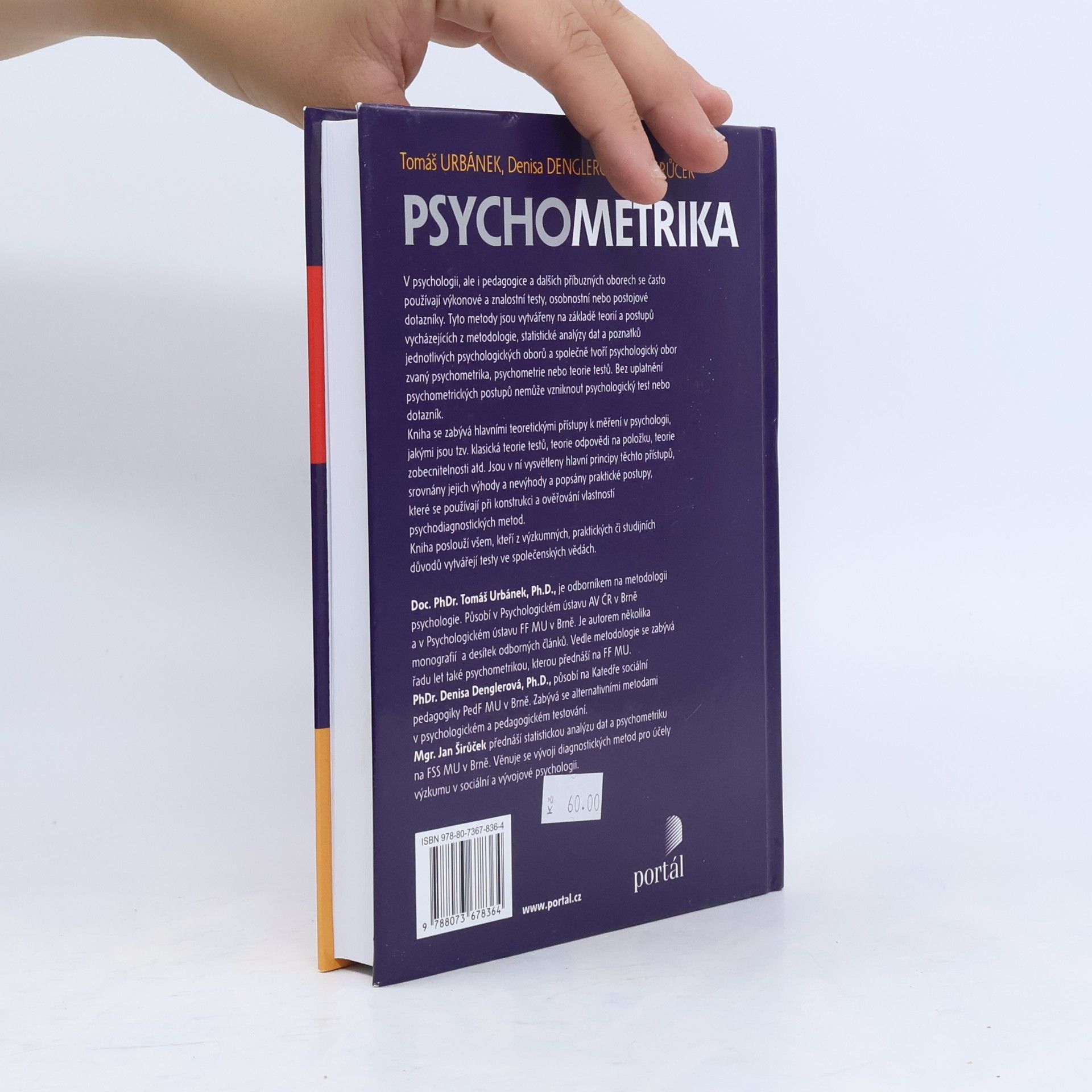 Tomáš Urbánek Psychometrika