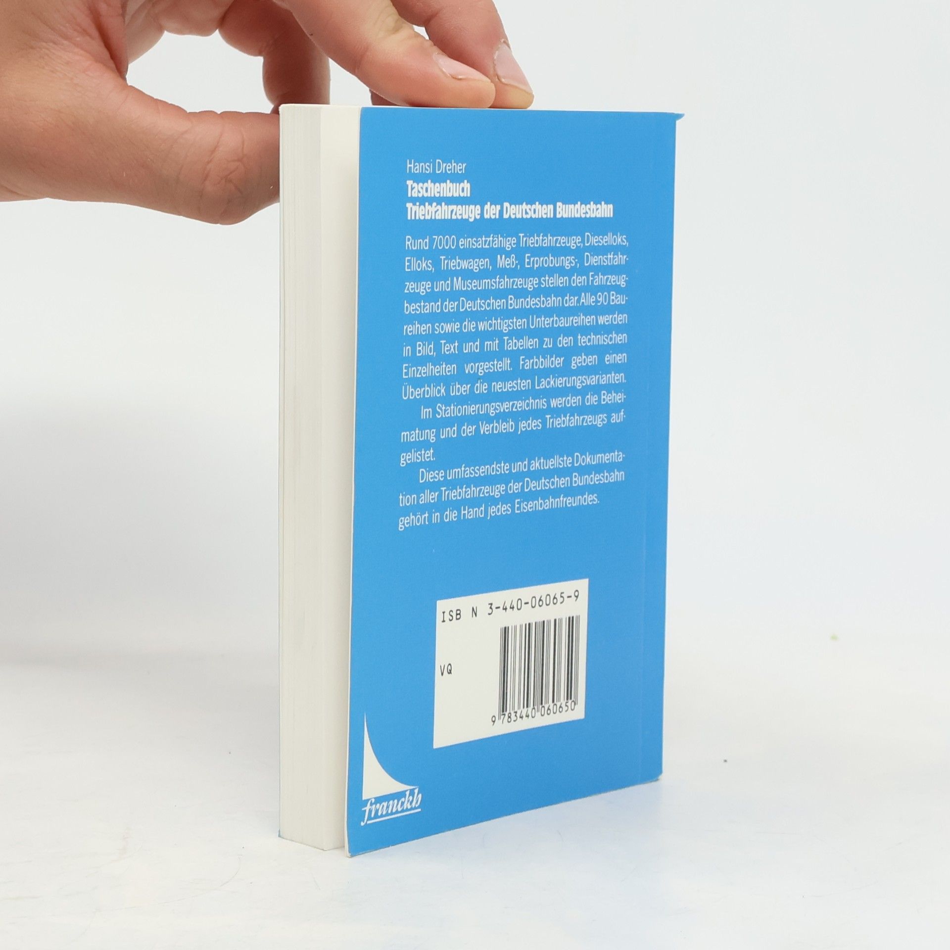Hansi Dreher Taschenbuch Triebfahrzeuge der Deutschen Bundesbahn