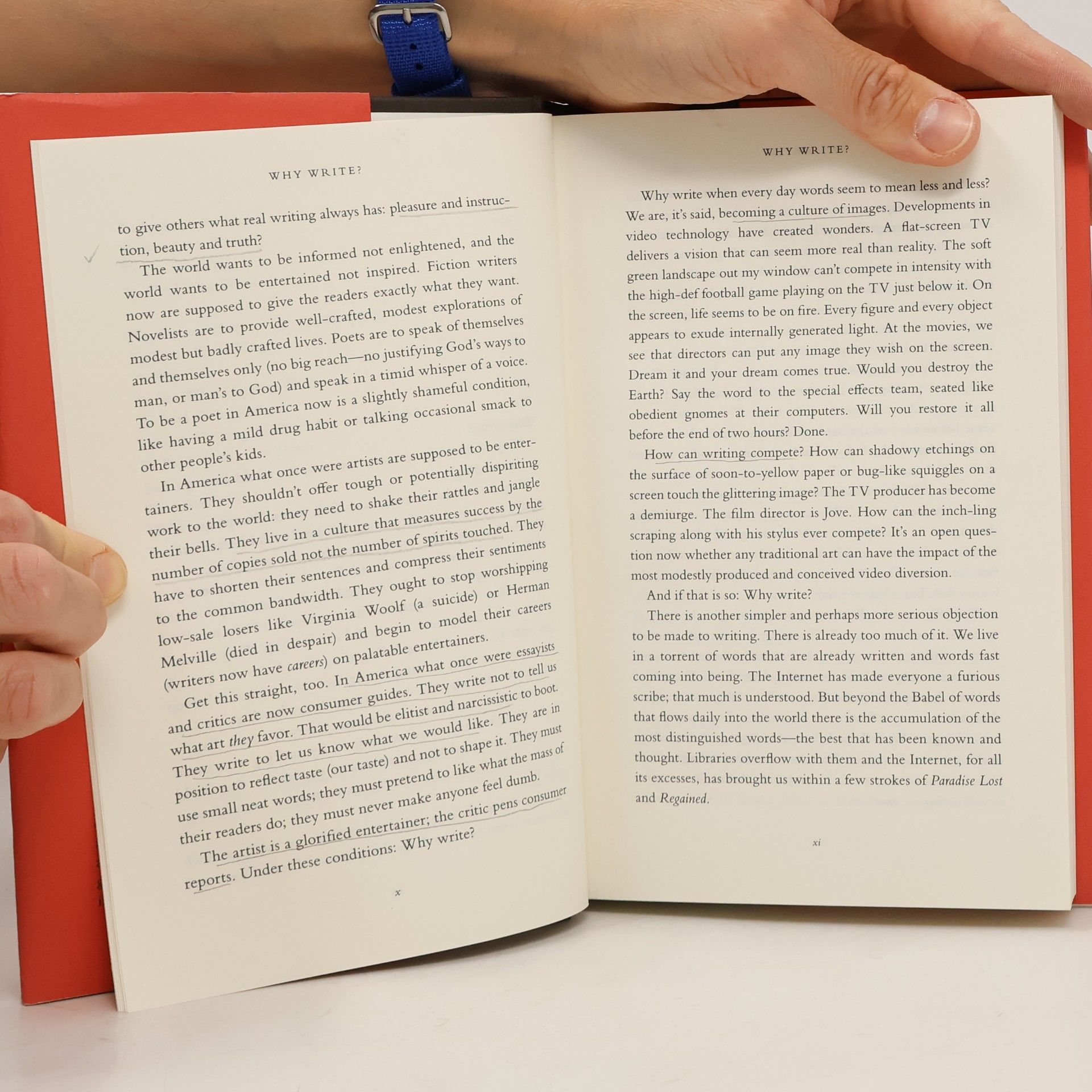 Mark Edmundson Why Write?