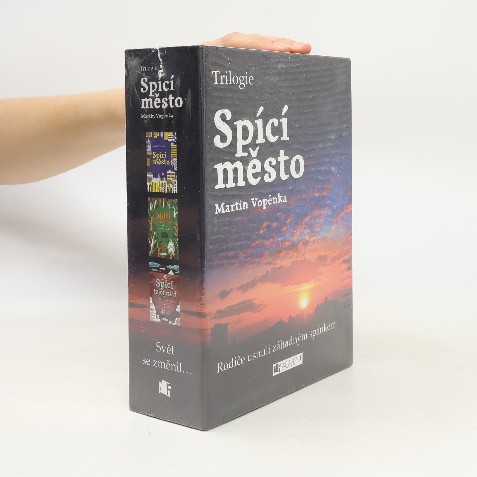 Martin Vopěnka Trilogie Spící město - box