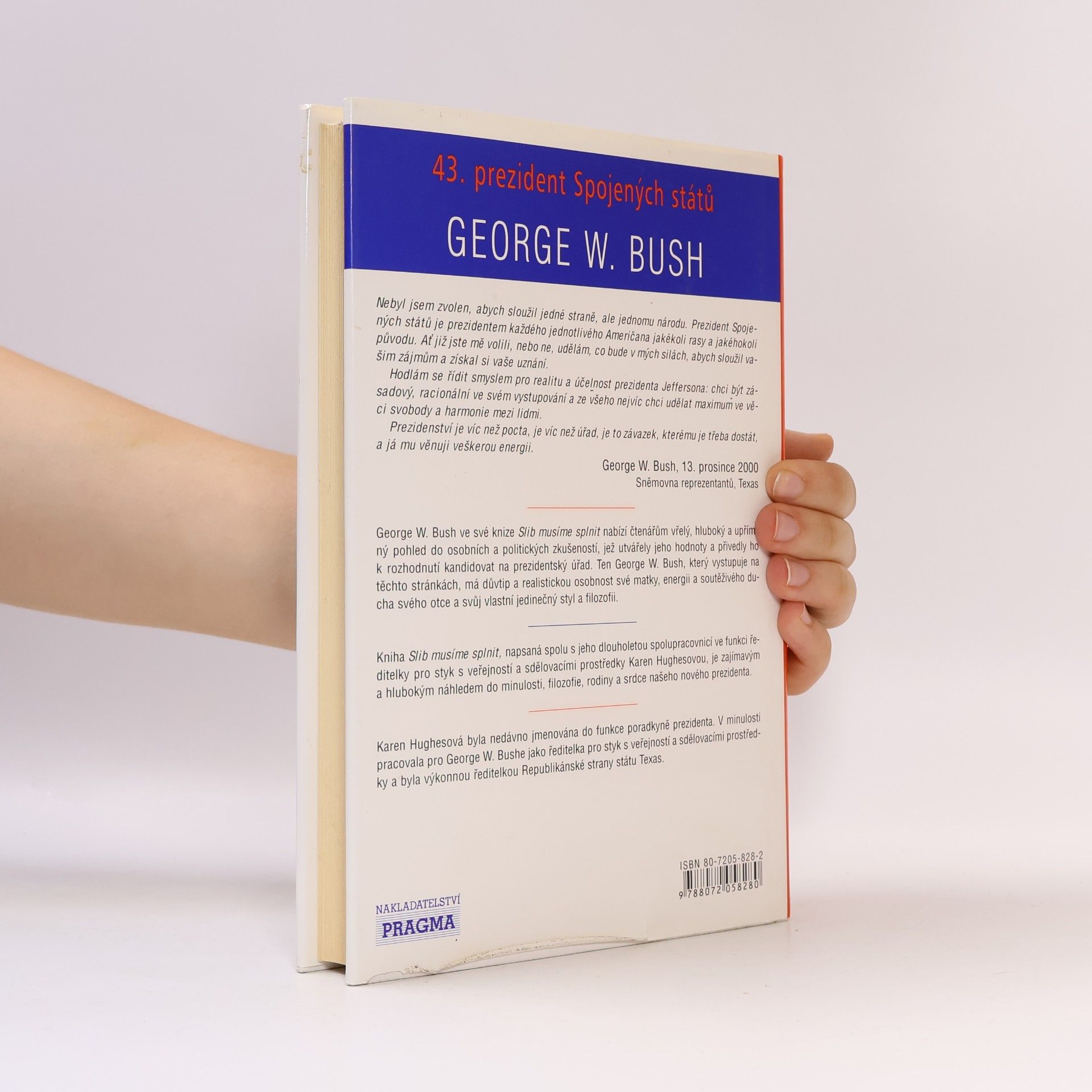 George H. W. Bush Slib musíme splnit. Moje cesta do Bílého domu