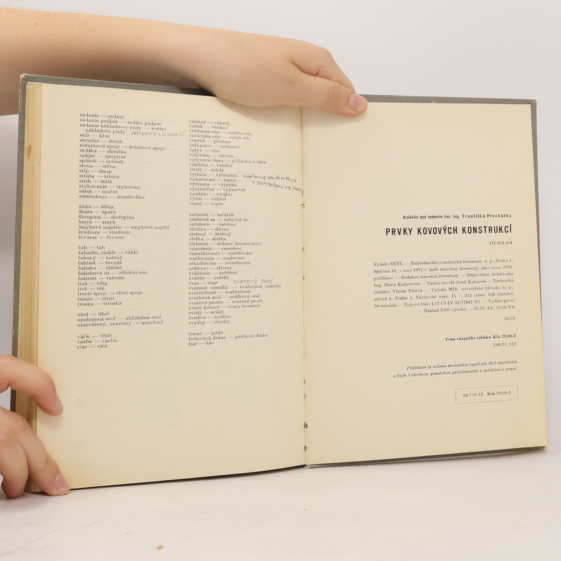 Autores varios Prvky kovových konstrukcí