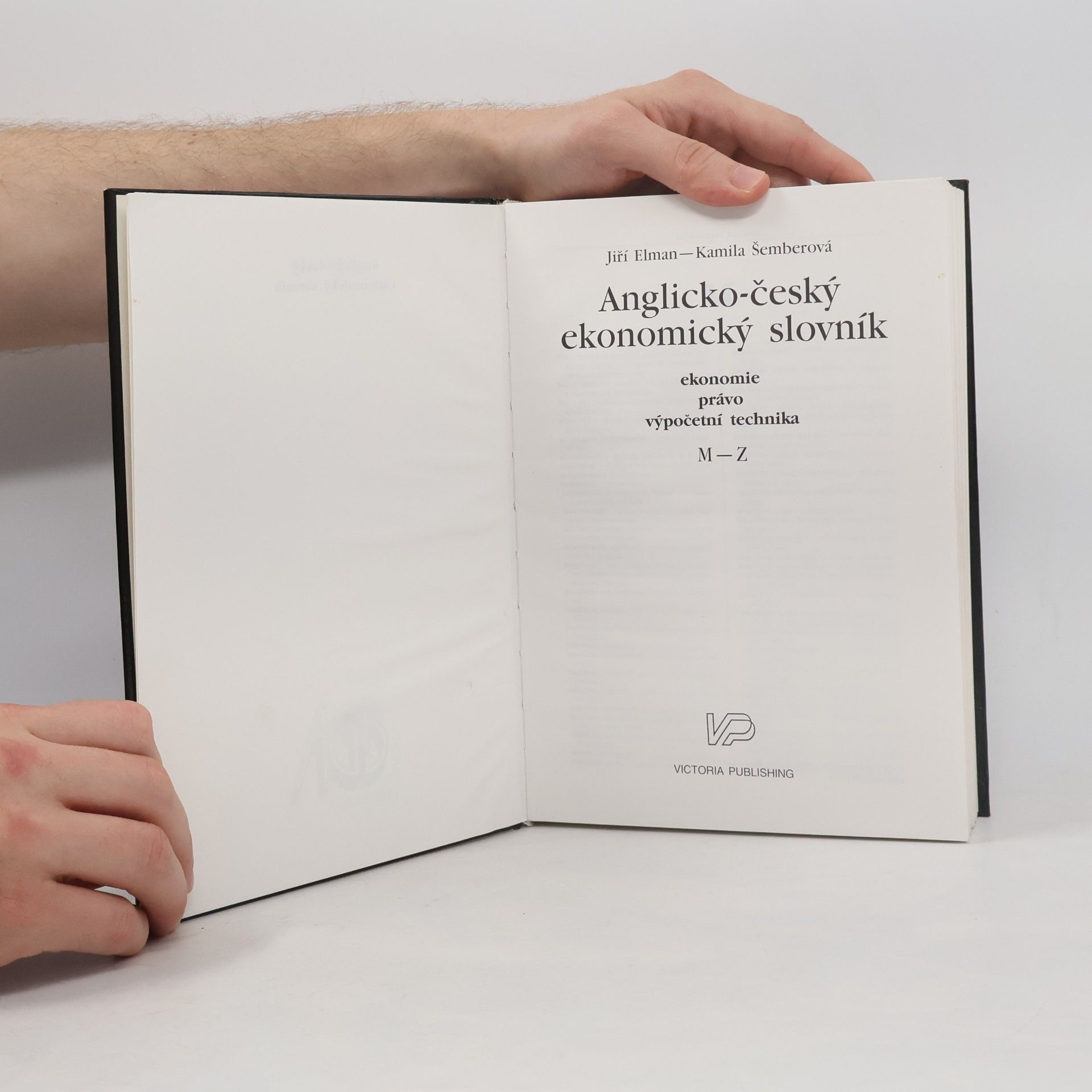 Collectif d'auteurs Anglicko-český ekonomický slovník M-Z