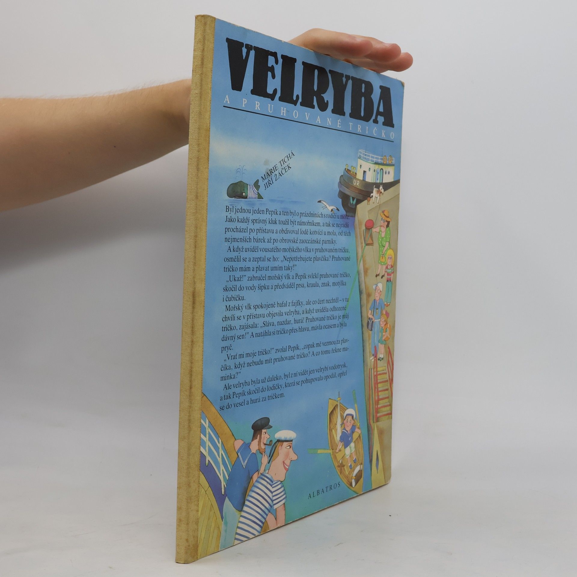 Jiří Žáček Velryba a pruhované tričko