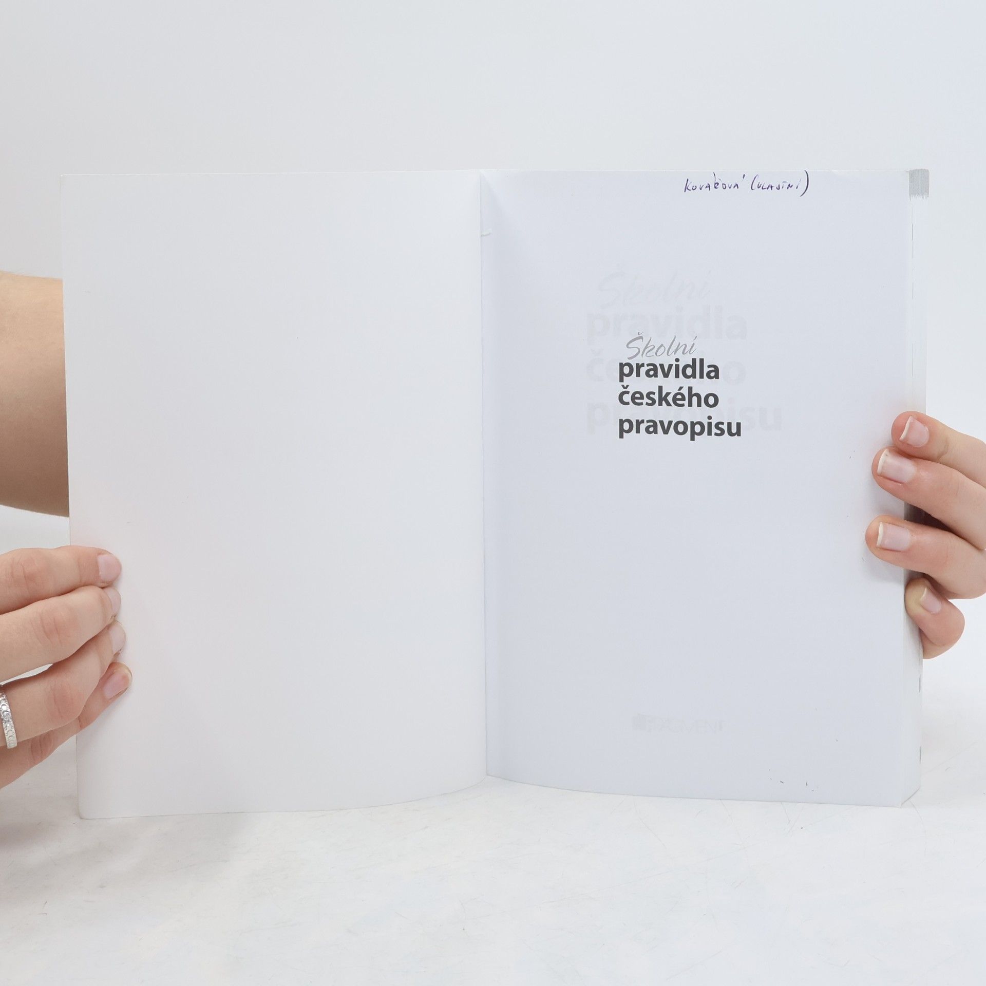 Marie Sochrová Školní pravidla českého pravopisu