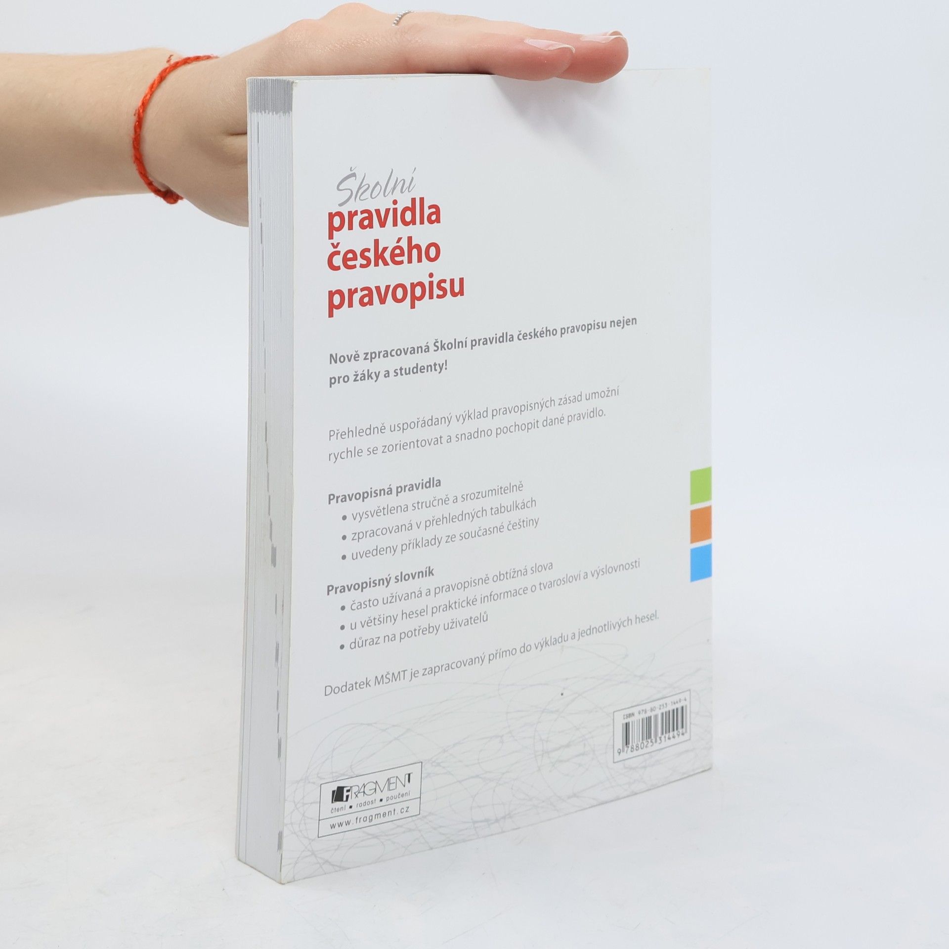 Marie Sochrová Školní pravidla českého pravopisu