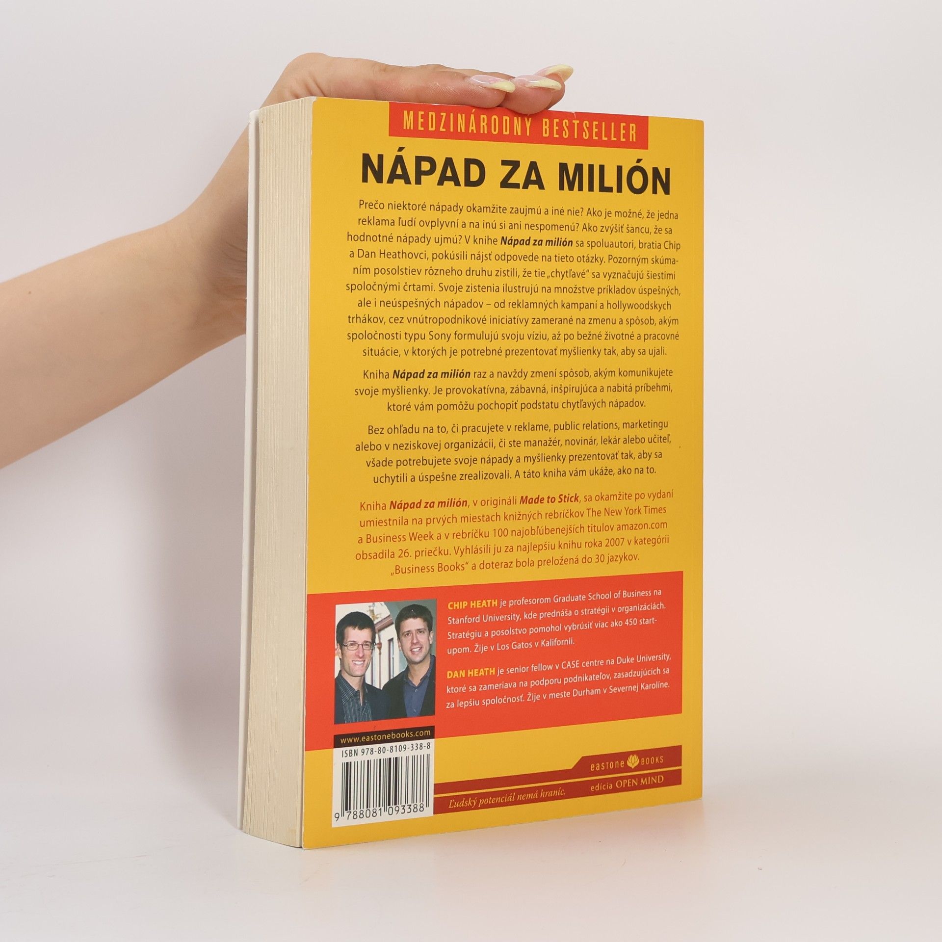 Chip Heath Nápad za milión - made to stick