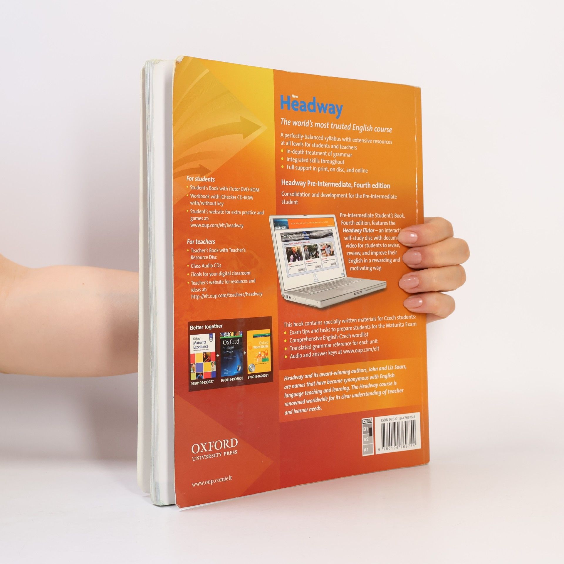 John Soars New Headway : Fourth edition. Pre-intermediate. Maturita student's book