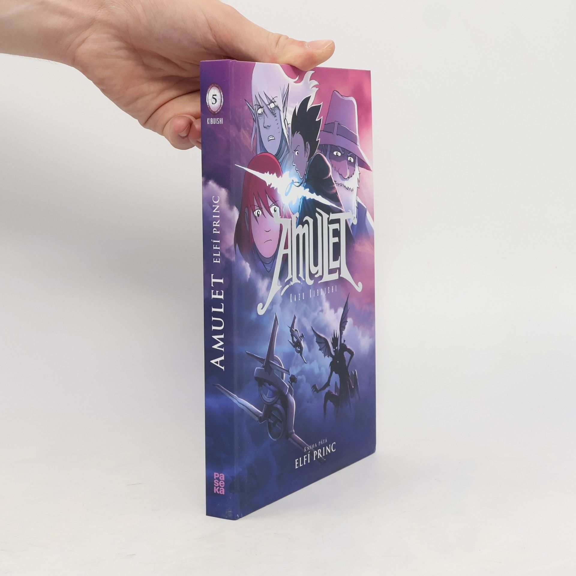Kazu Kibuishi Elfí princ. Amulet 5