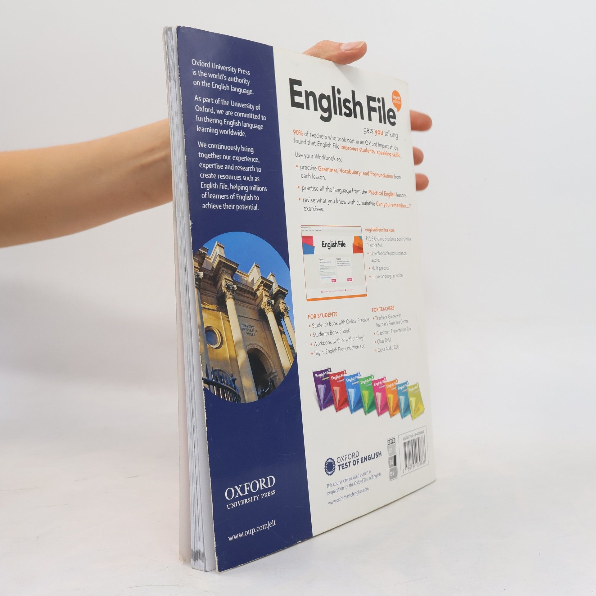 Autorenkollektiv English File. Upper-intermediate Workbook. With Key.