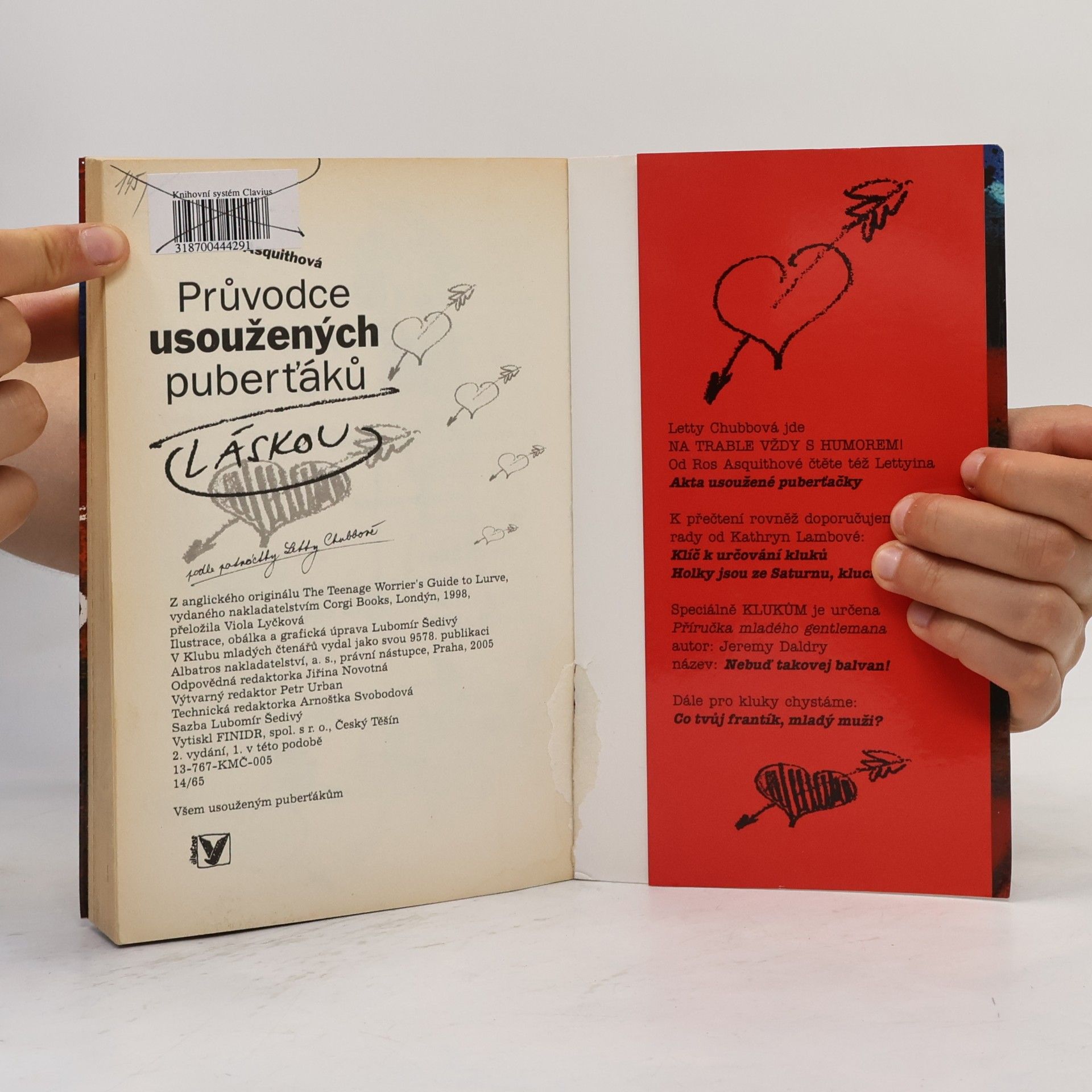 Ros Asquith Průvodce usoužených puberťáků láskou