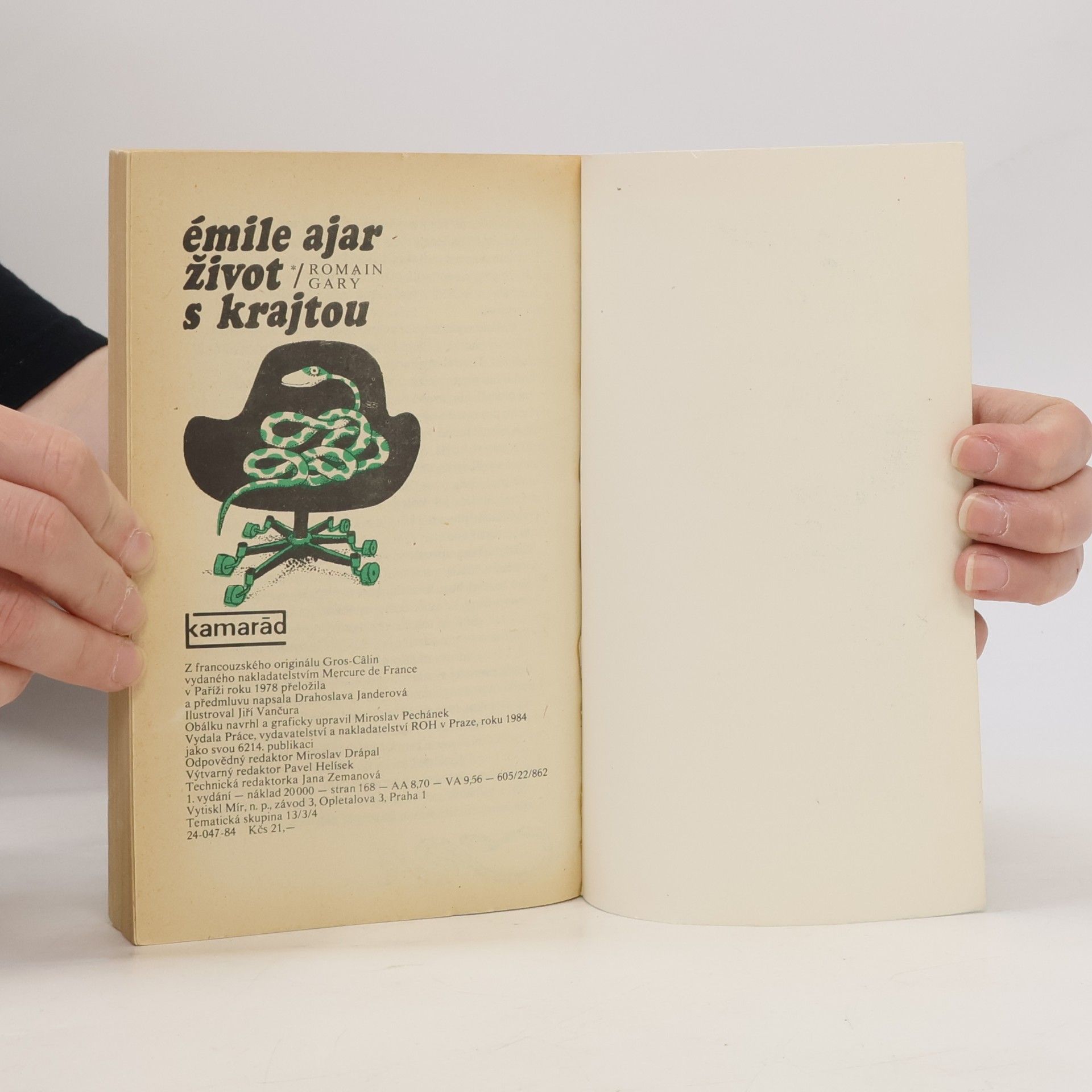 Romain Gary Život s krajtou