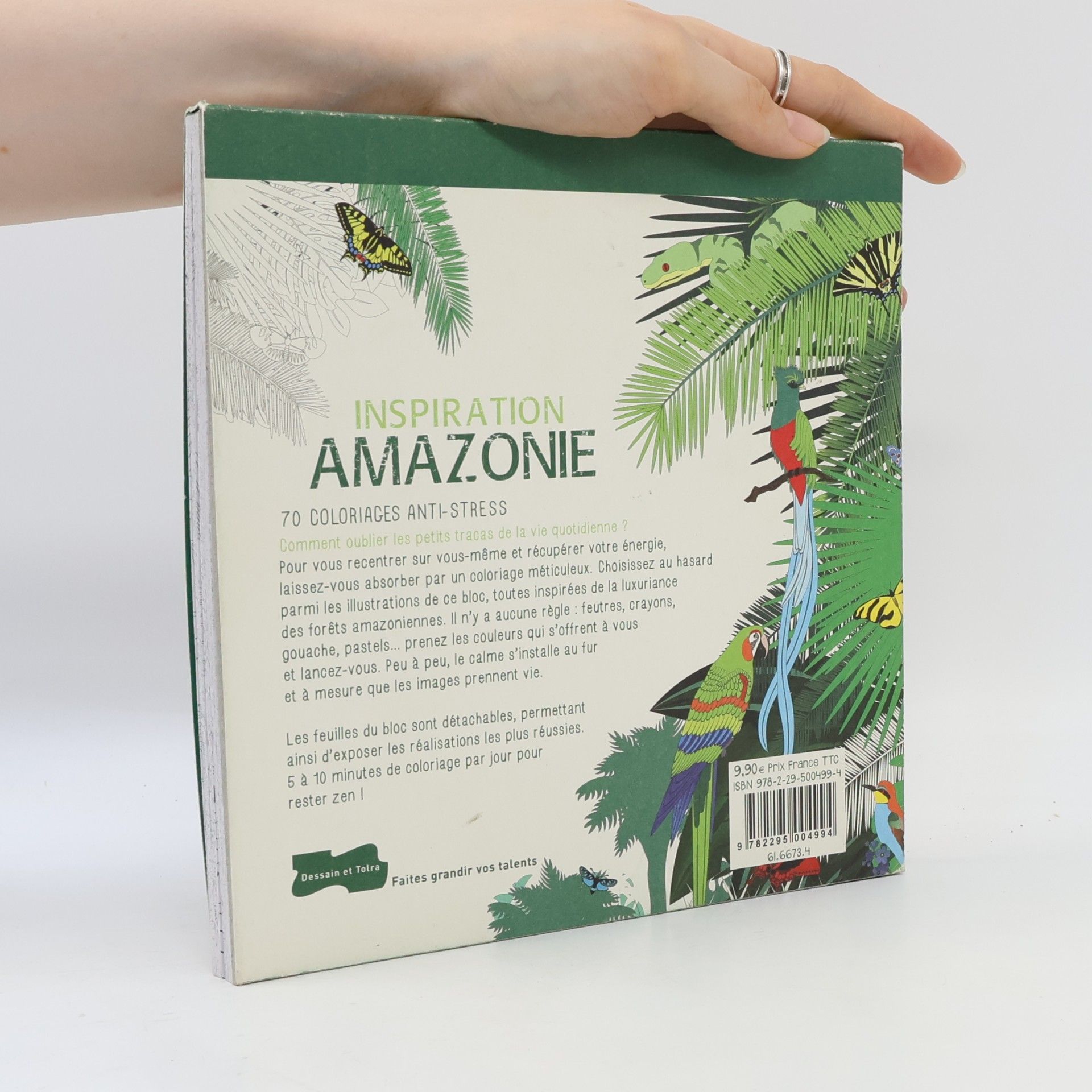 Isabelle Jeuge-Maynart Les Blocs Anti-Stress: Inspiration Amazonie