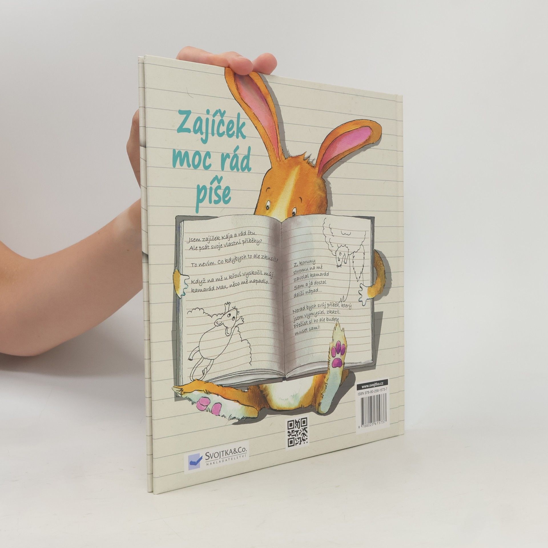Peter Bently Zajíček moc rád píše