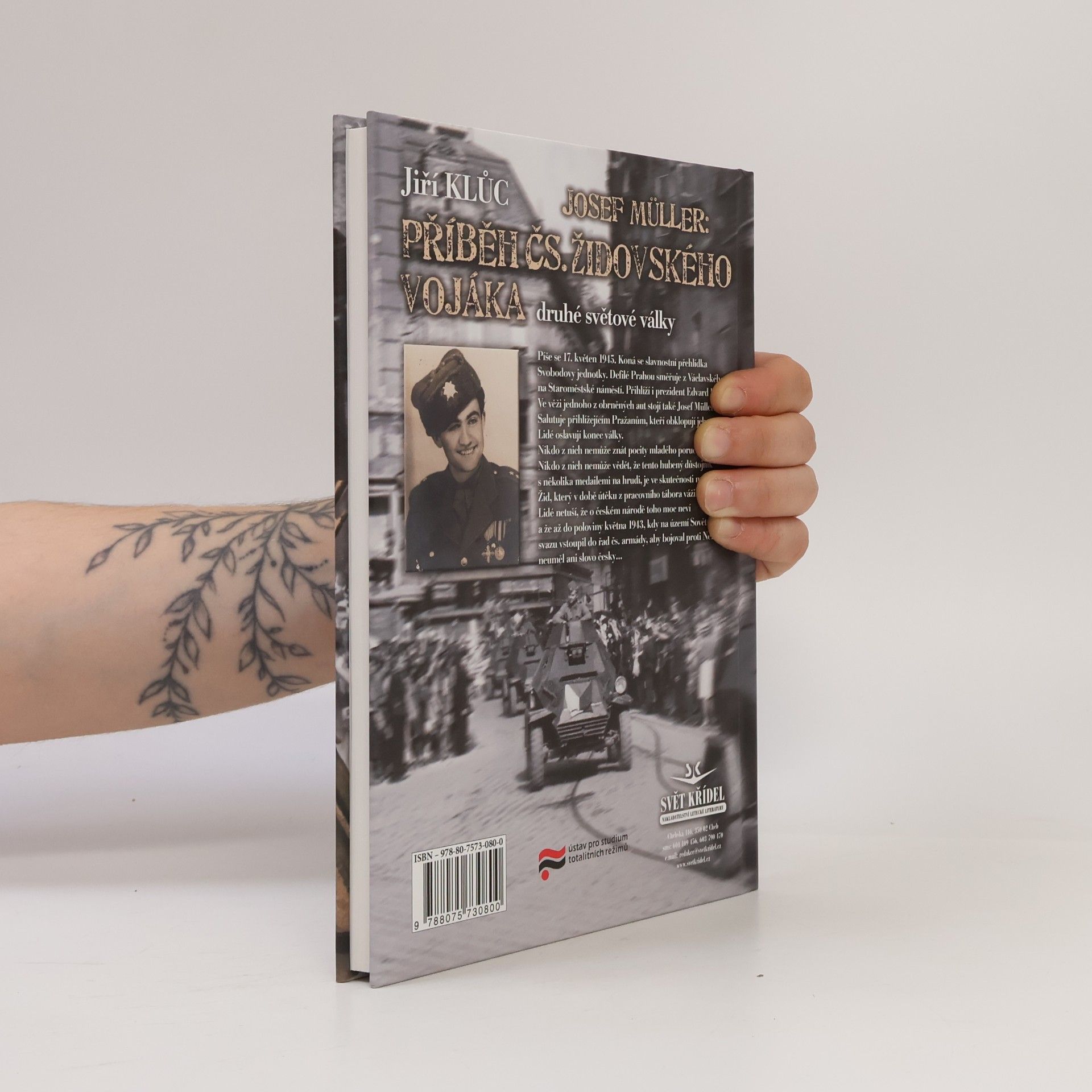 Jiří Klůc Josef Müller - příběh čs. židovského vojáka druhé světové války
