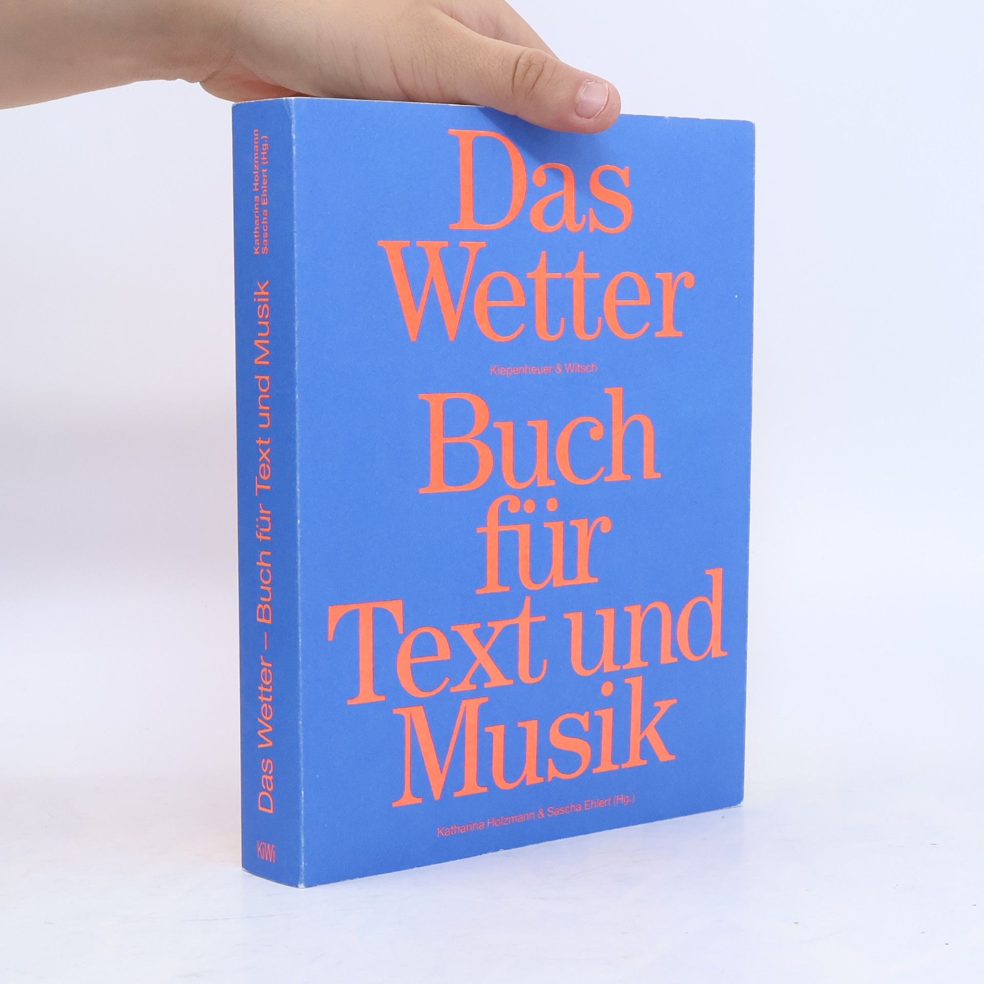 Das Wetter Buch für Text und Musik