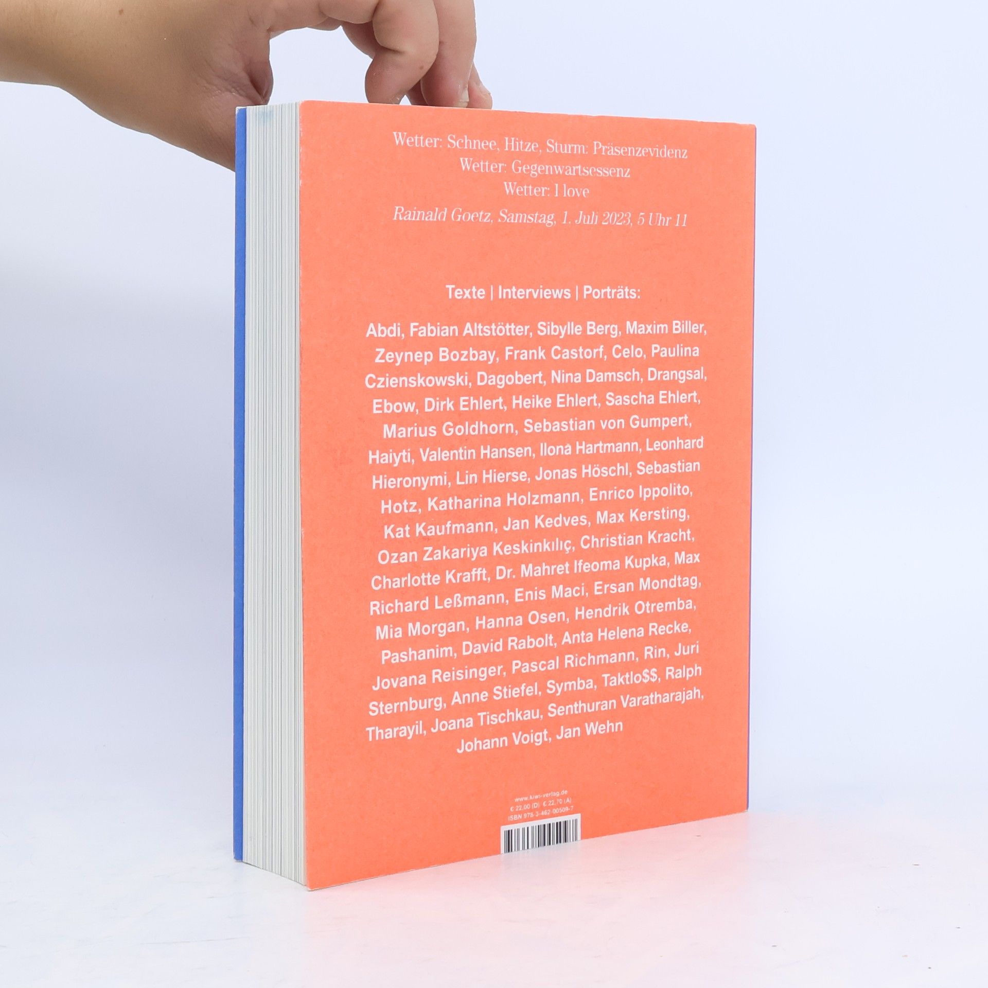 Sascha Ehlert Das Wetter Buch für Text und Musik