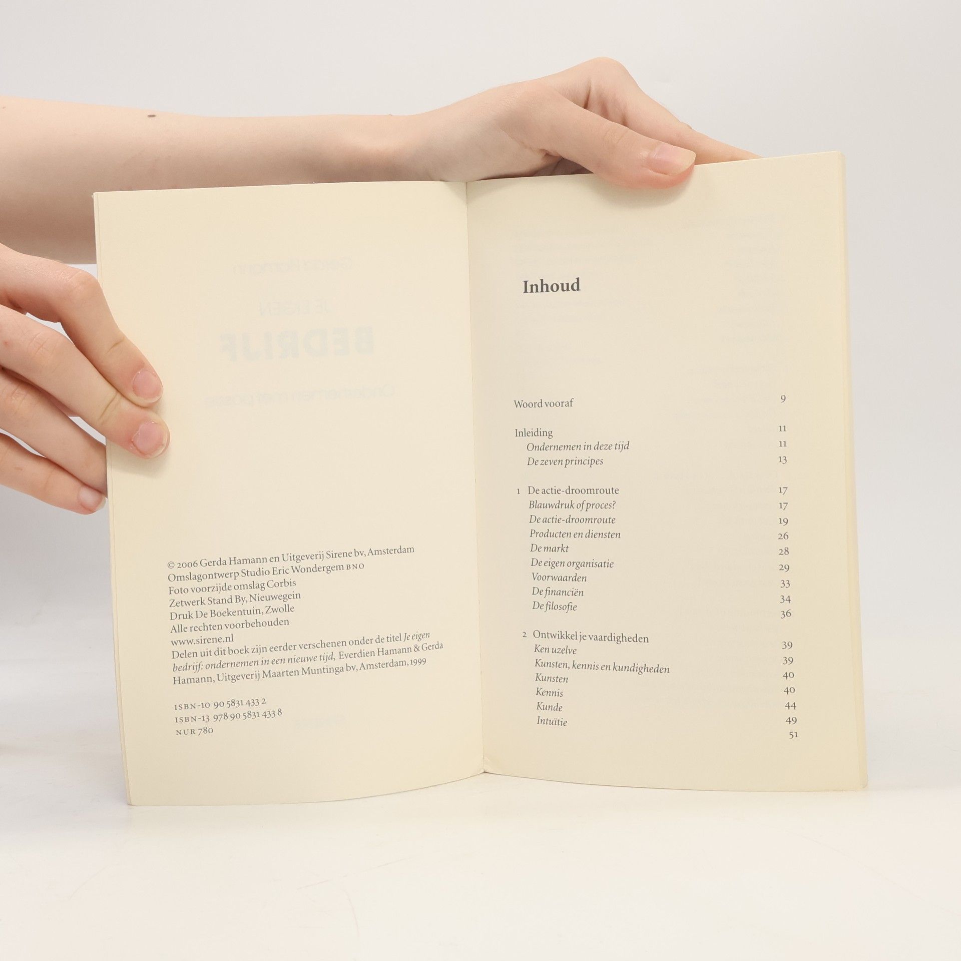 Gerda Hamann Sirene management bibliotheek: Je eigen bedrijf