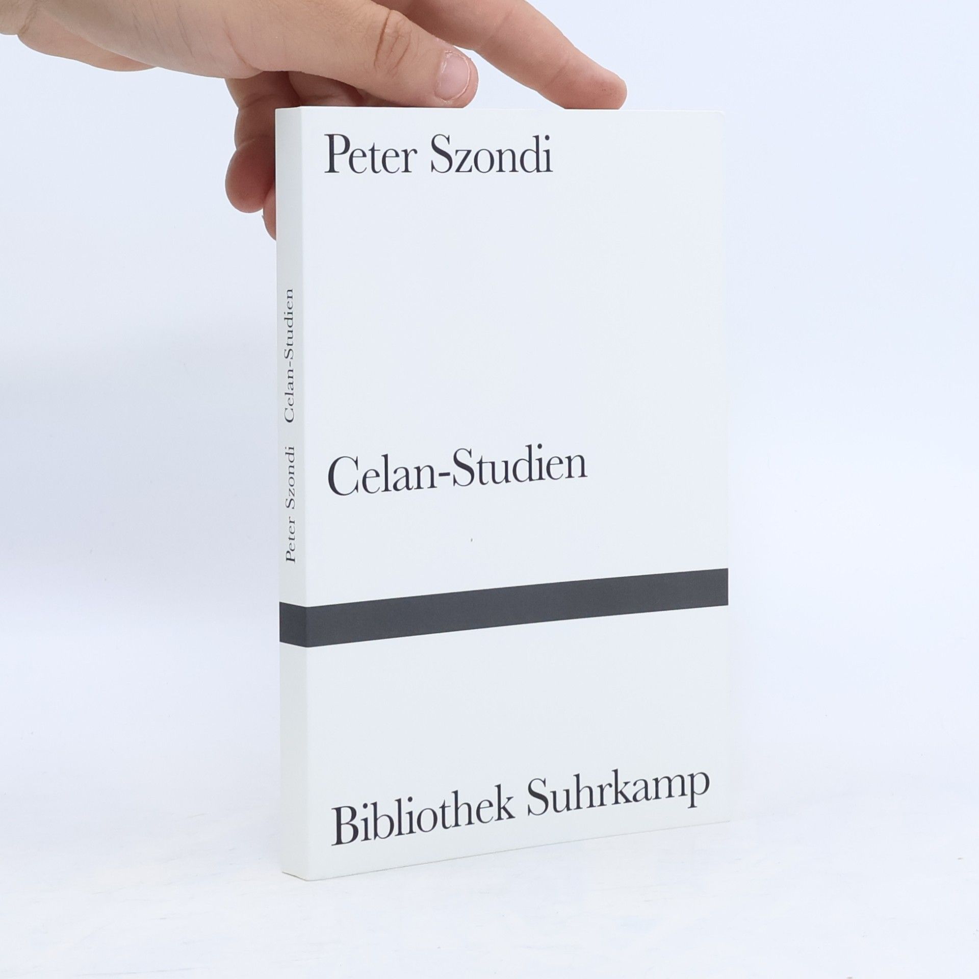 Péter Szondi Celan-Studien