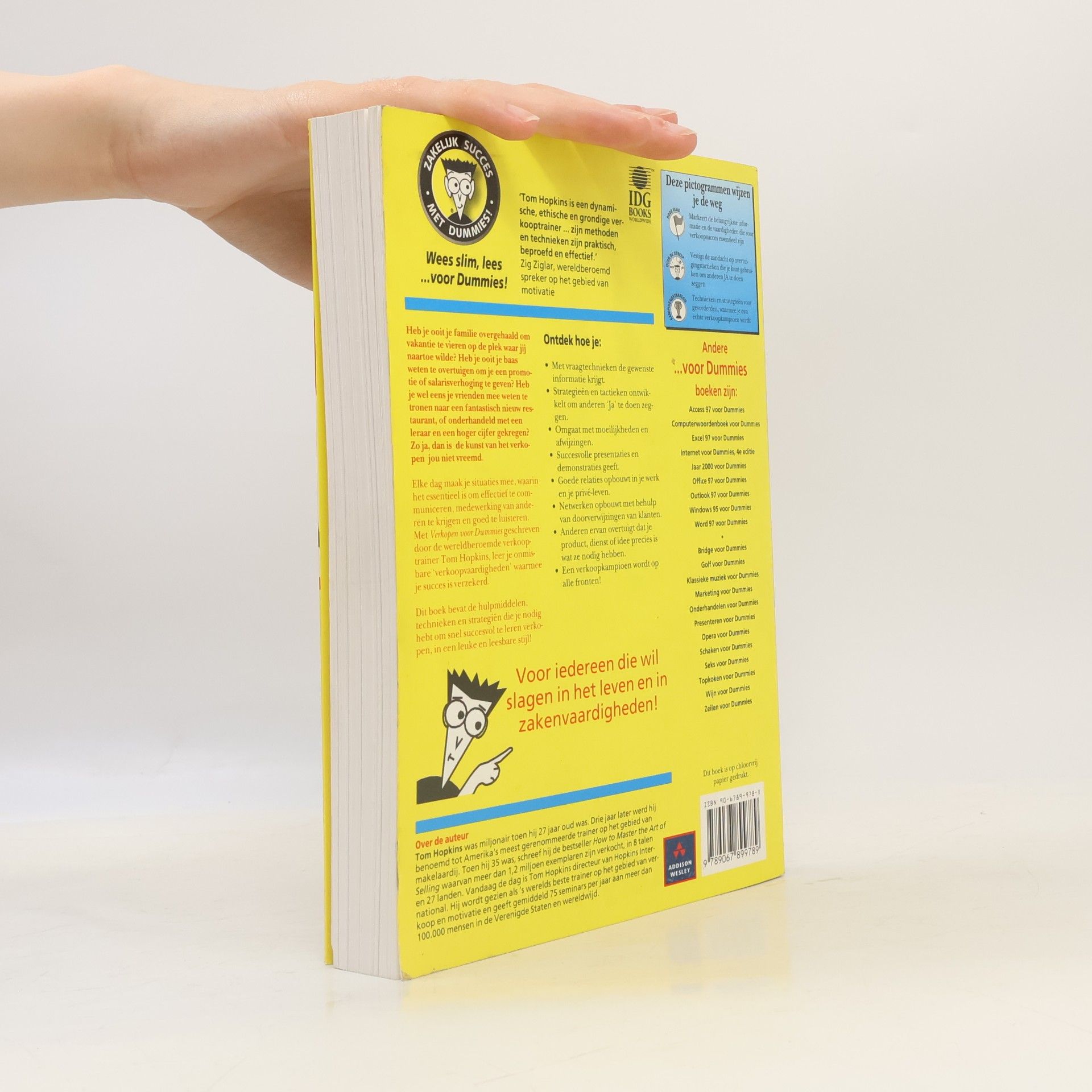 Tom Hopkins Verkopen voor Dummies