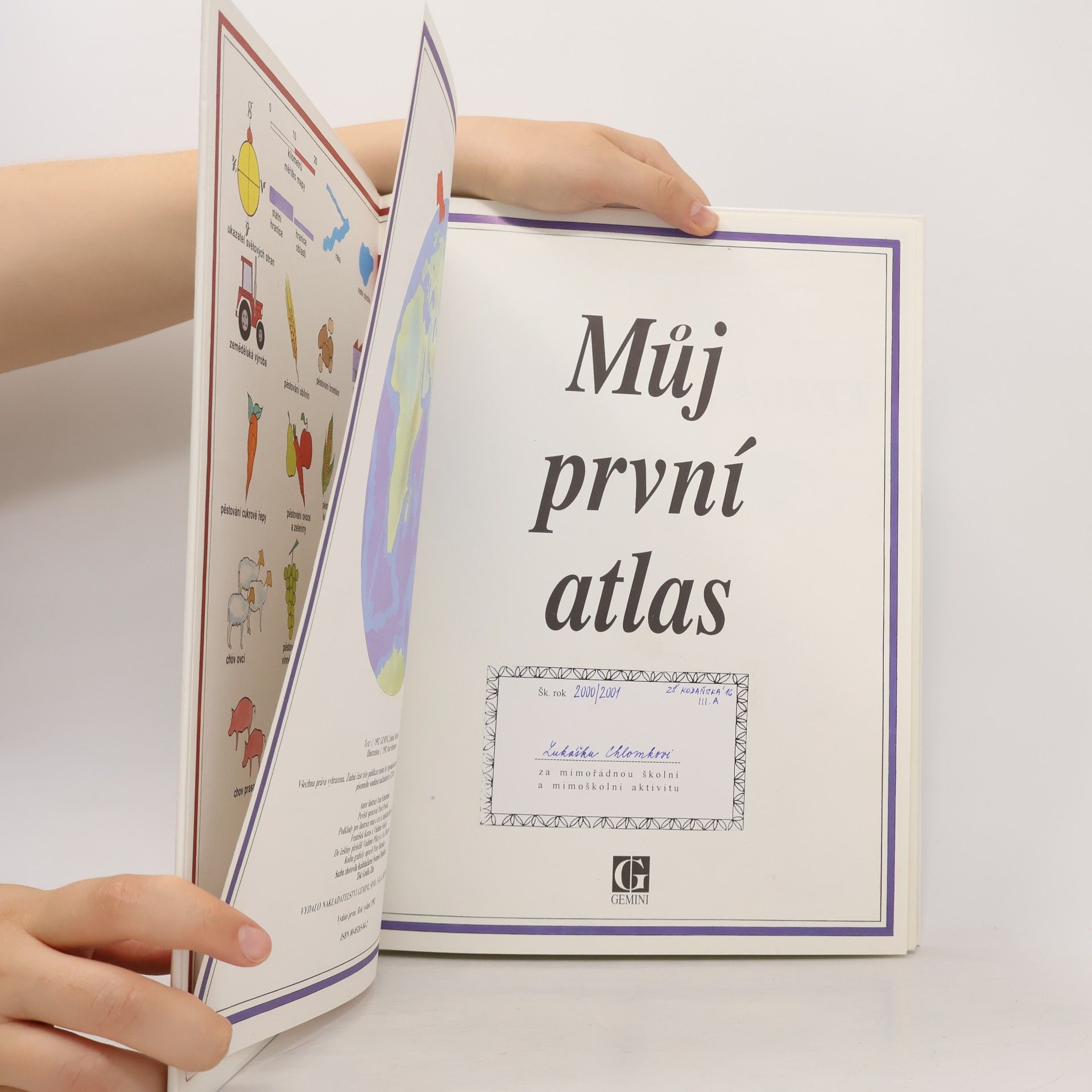 Eva Přikrylová Můj první atlas