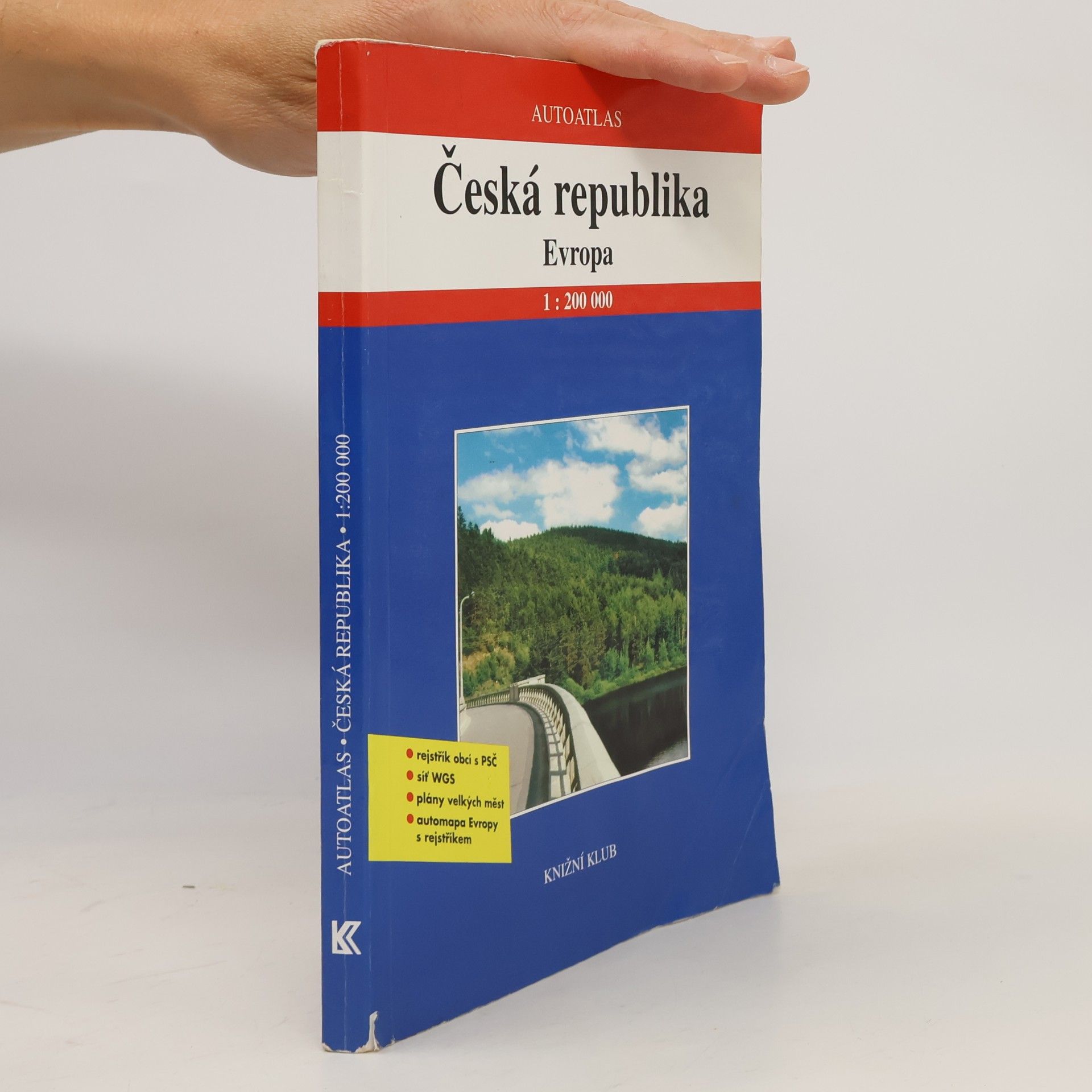 Kolektiv autorů Česká republika autoatlas 1:200000. Evropa