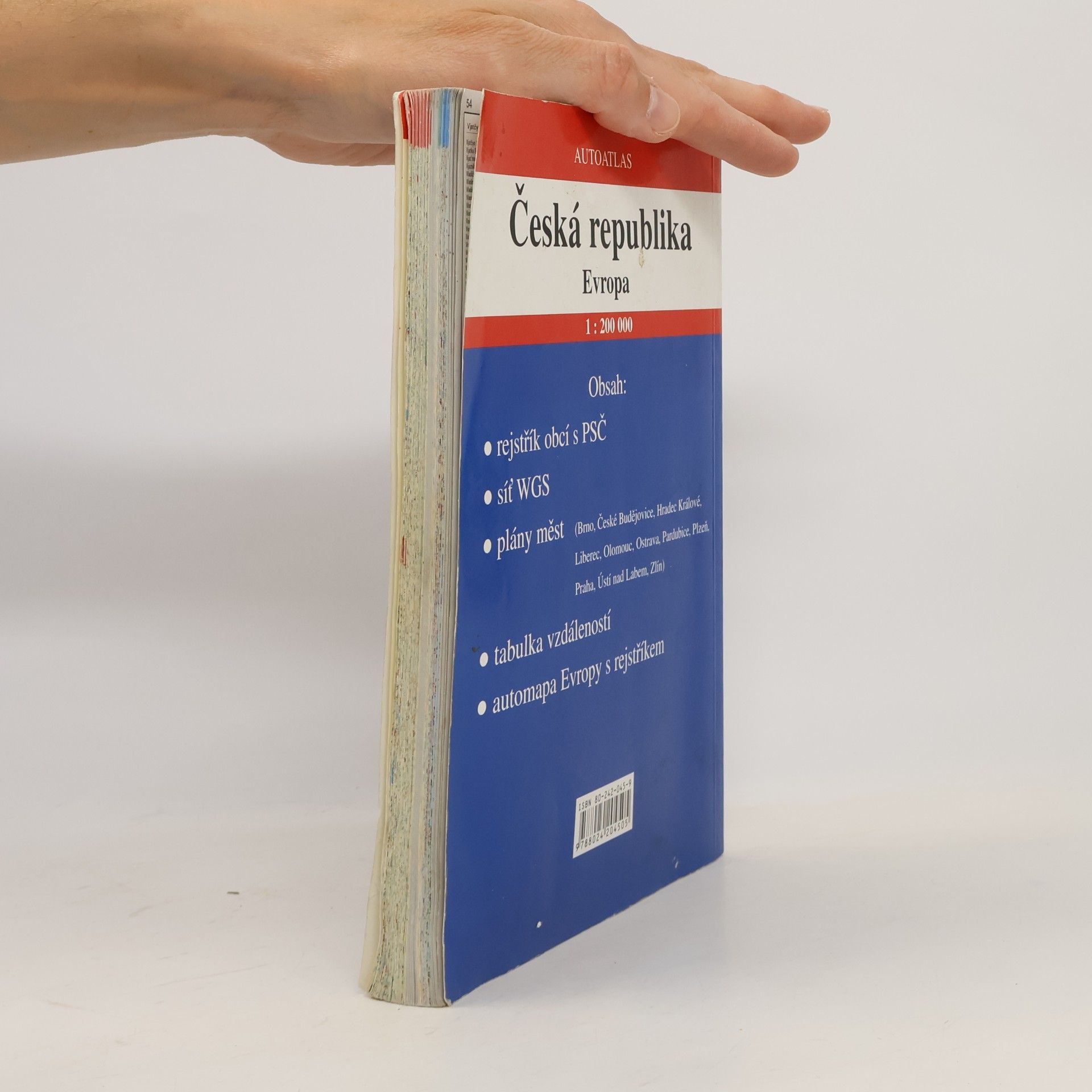 Kolektiv autorů Česká republika autoatlas 1:200000. Evropa