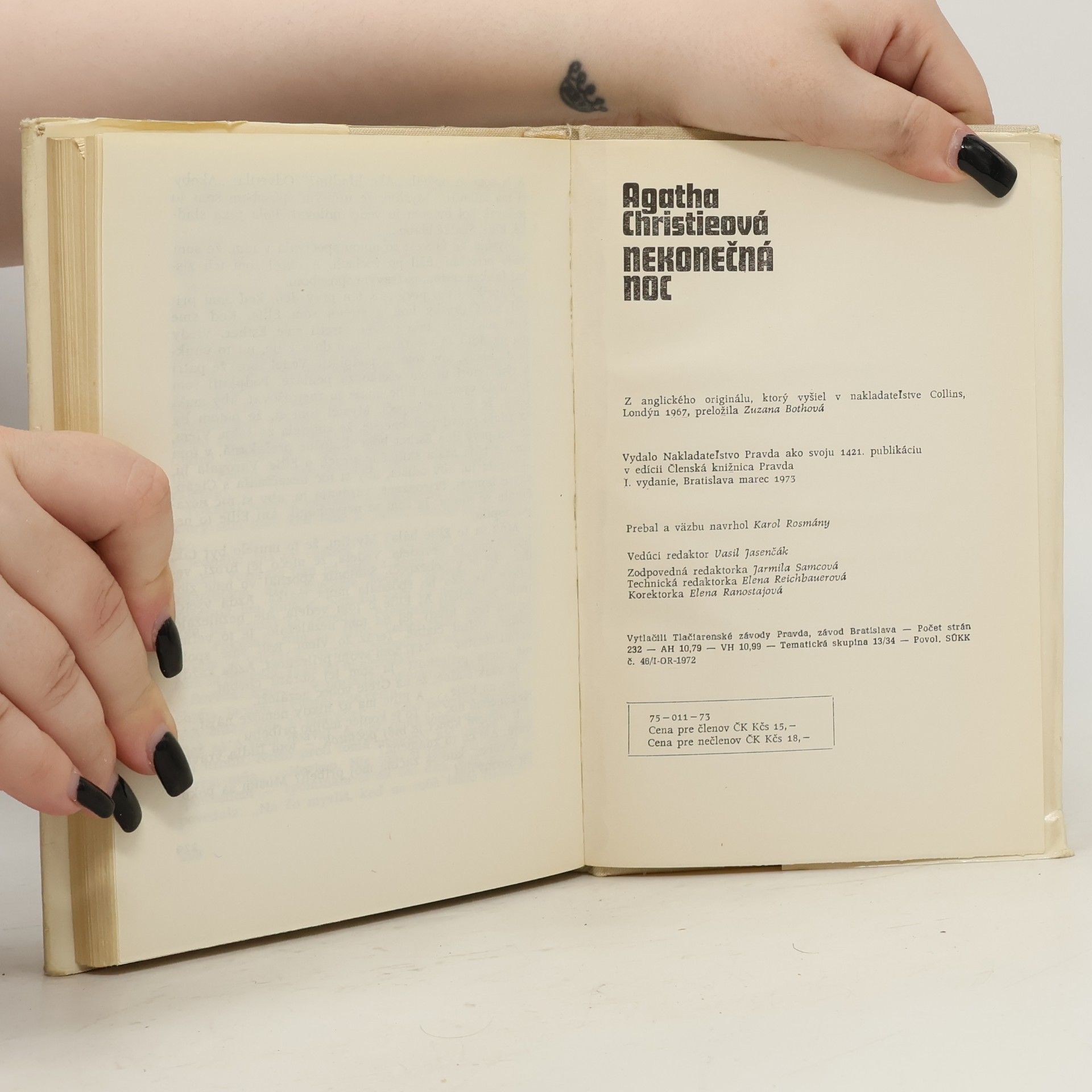 Agatha Christie Nekonečná noc